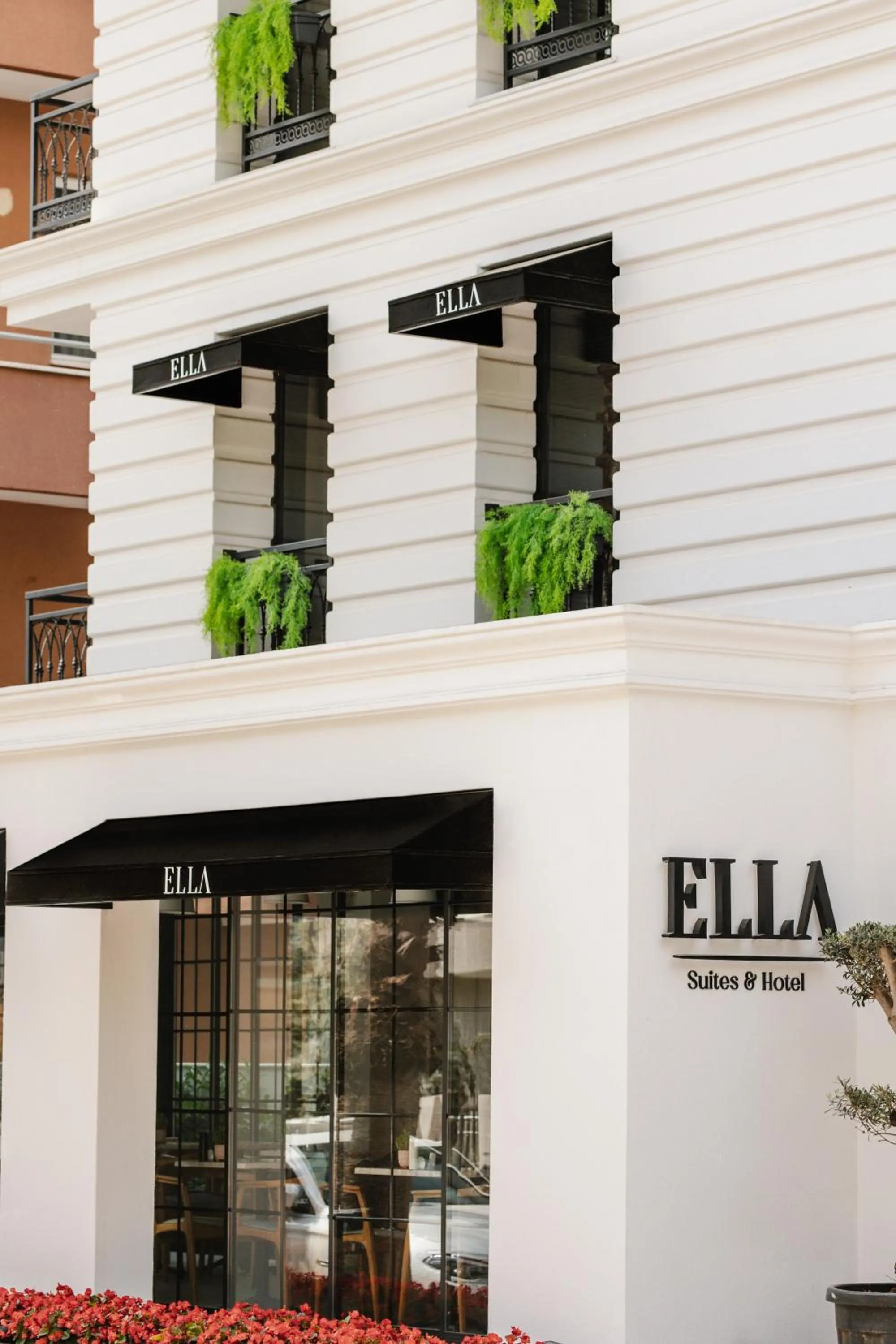 Facade/entrance in Ella Suites Hotel