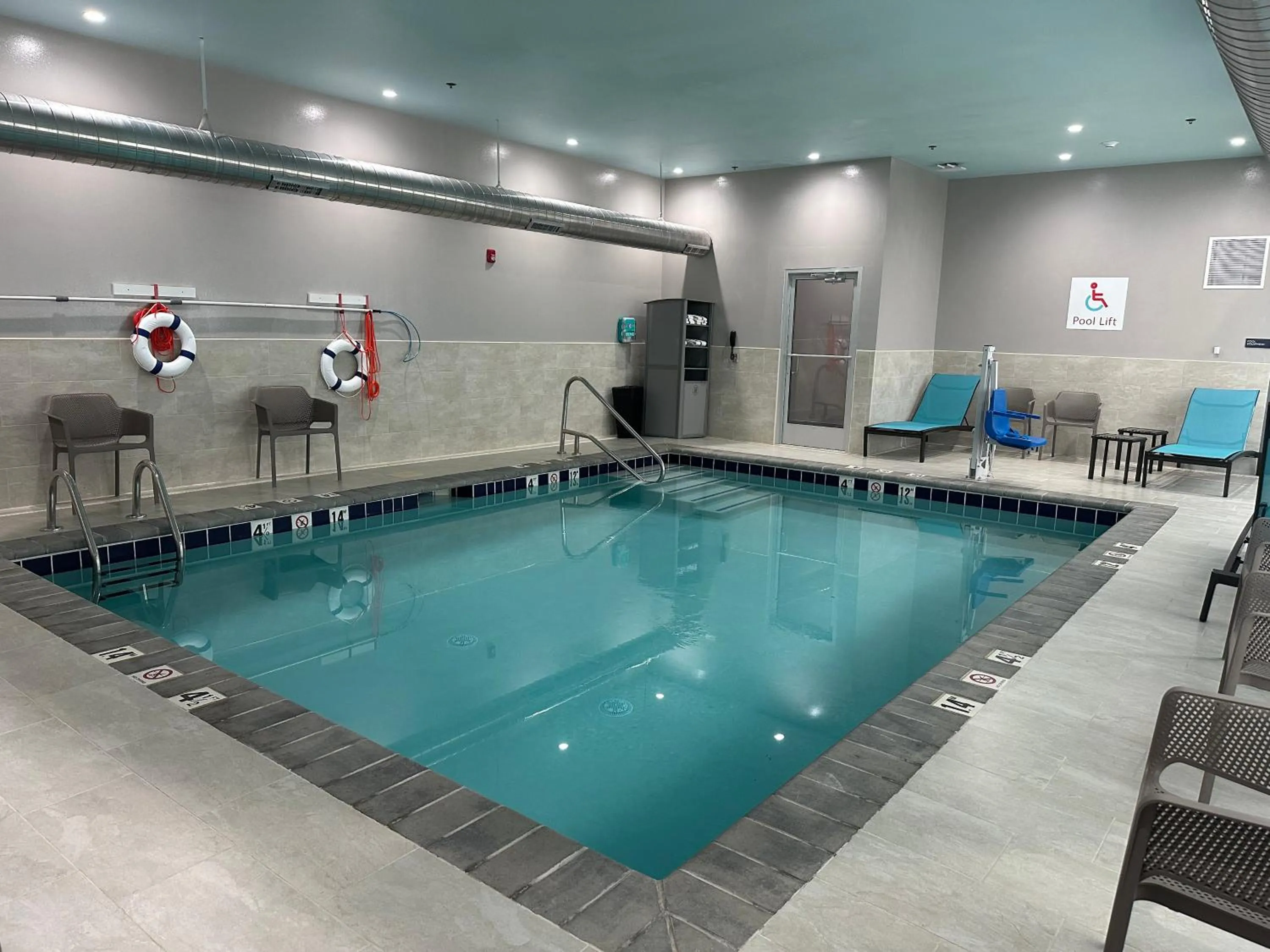 Swimming pool in avid hotel Harrisburg NE - Hershey Area by IHG