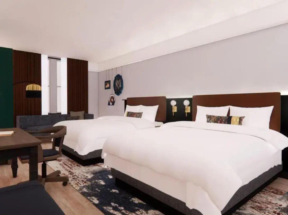 Bed in Hotel Indigo West Chester - Downtown by IHG Bed in Hotel Indigo West Chester - Downtown by IHG