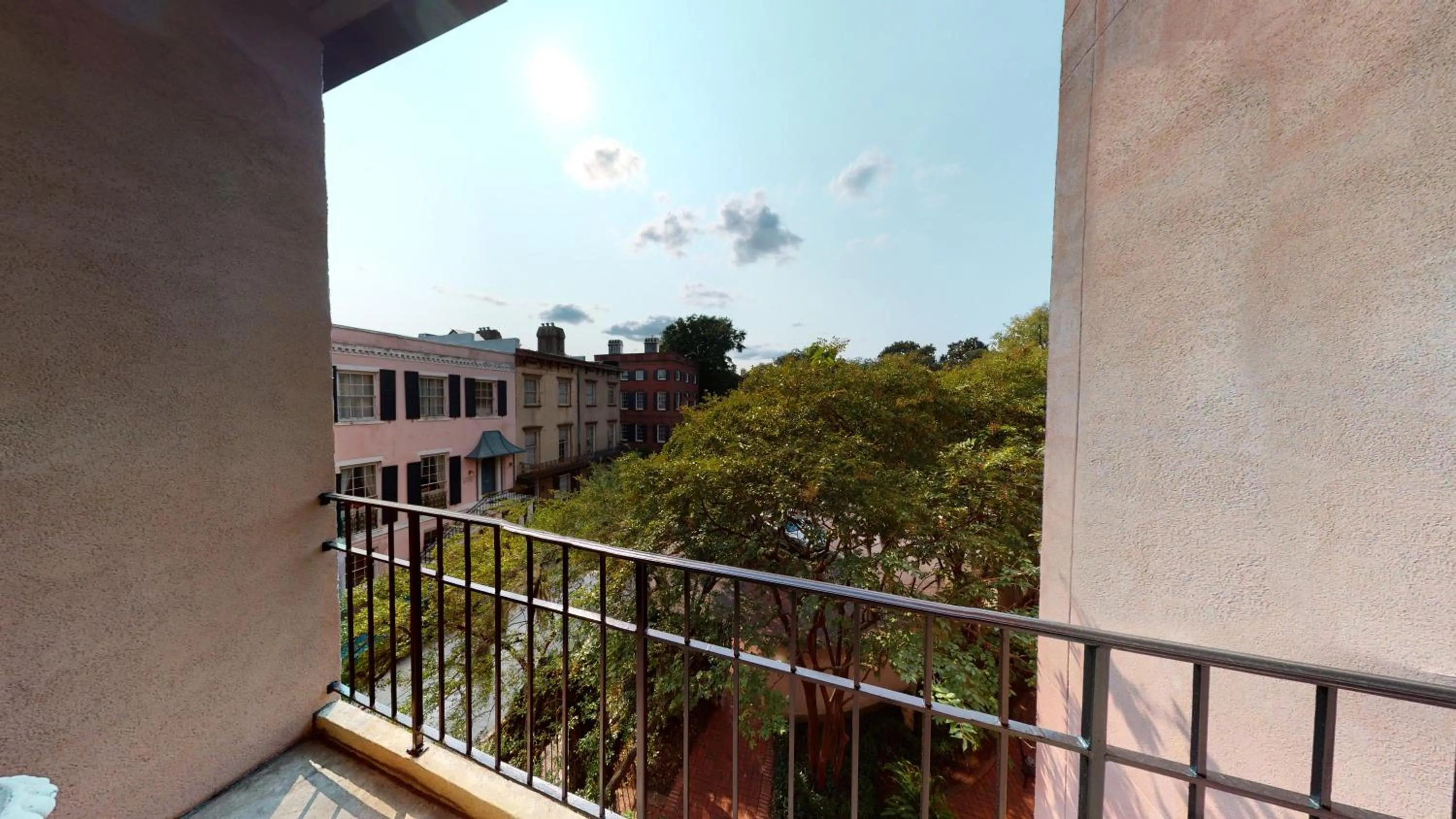 Balcony/Terrace in The Presidents' Quarters Inn