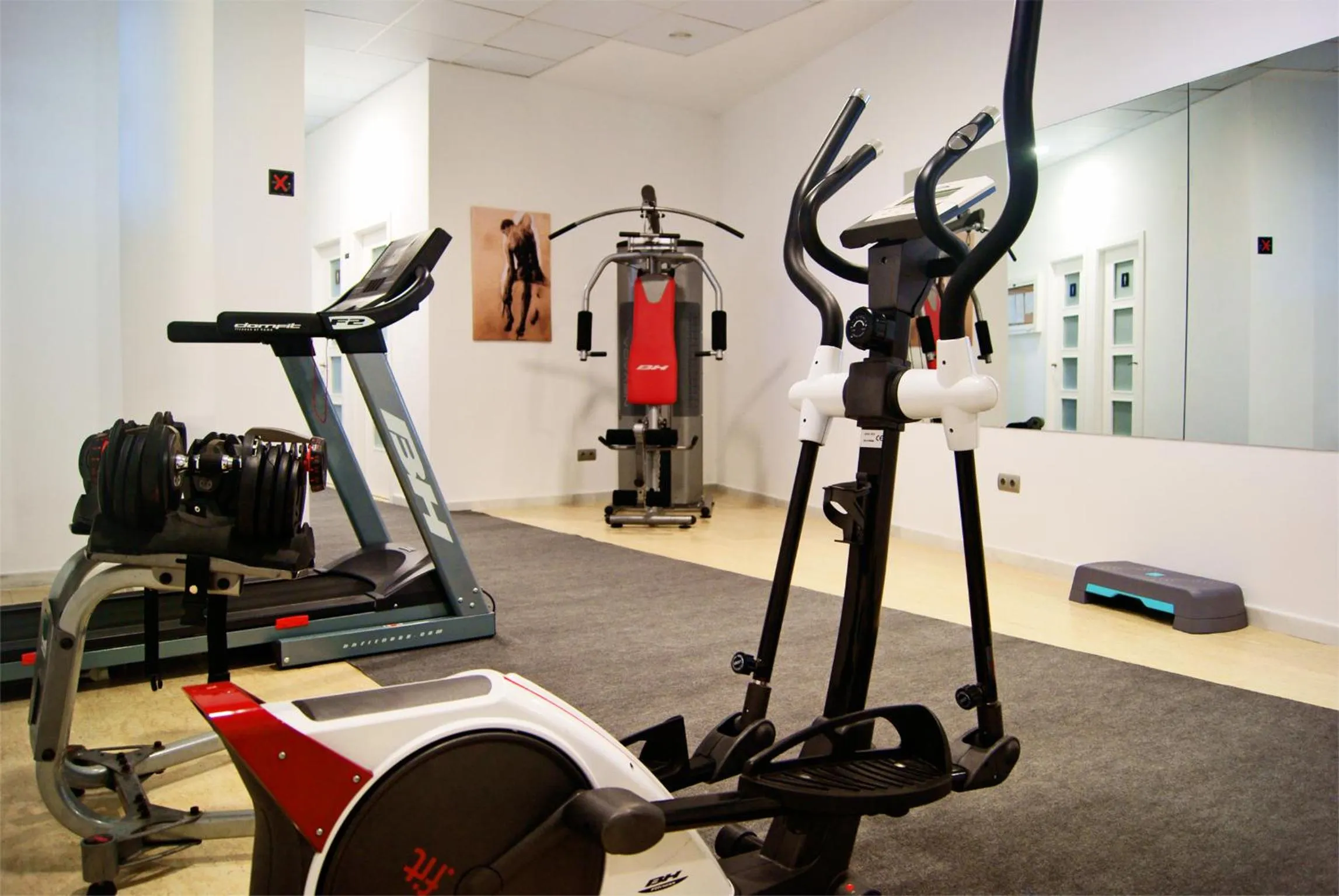 Fitness centre/facilities in Hotel Andalussia