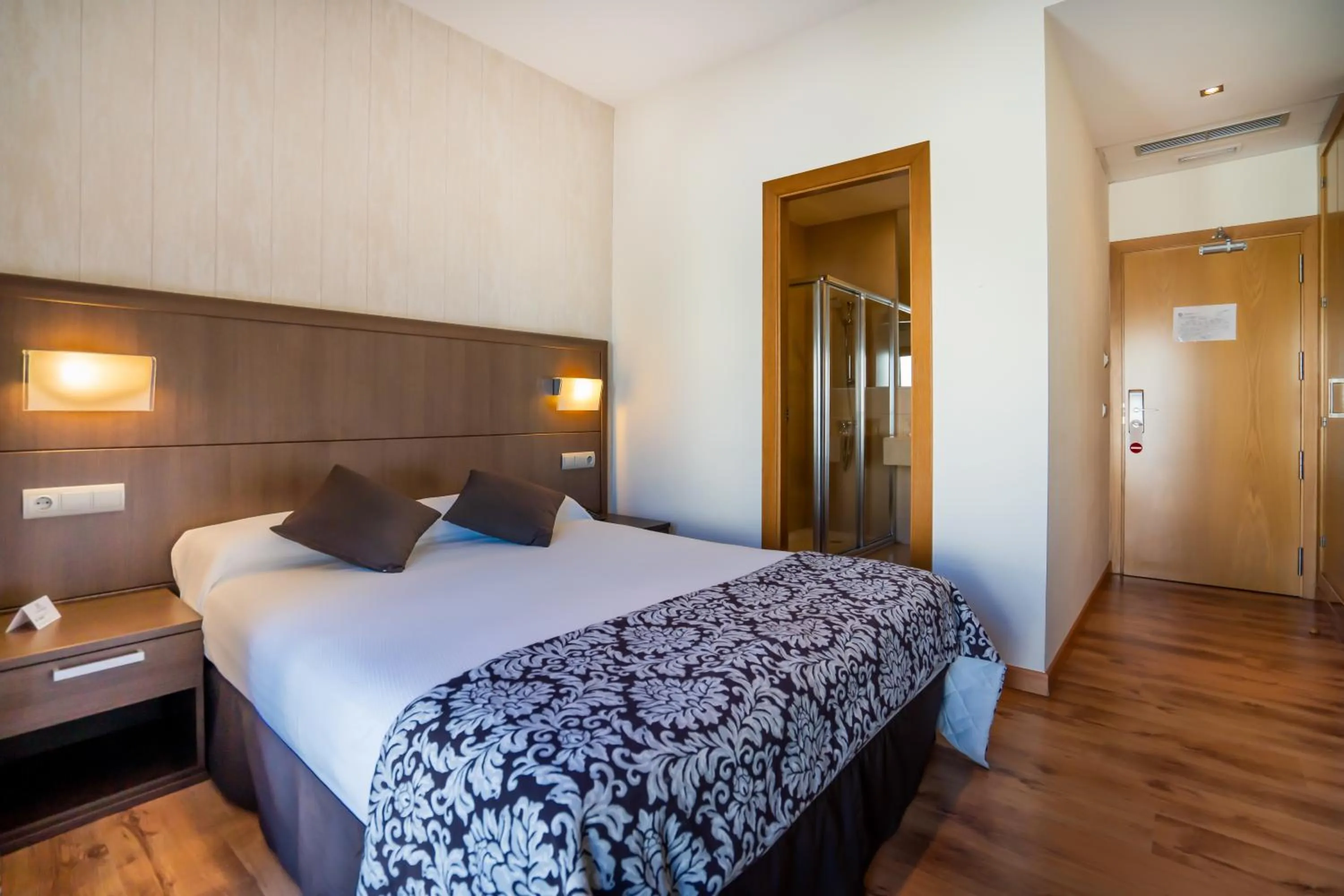 Bed in Hotel Andalussia