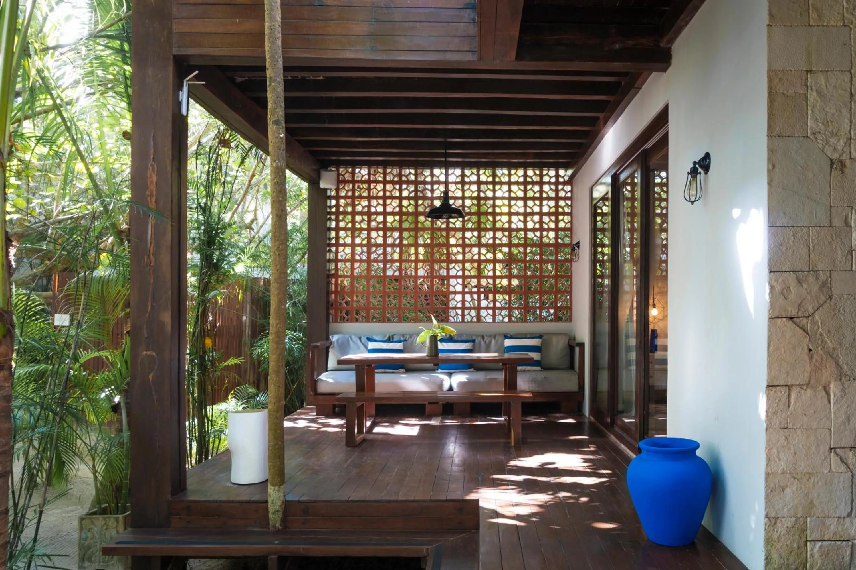 Balcony/Terrace in Lula Tulum, a Small Luxury Hotel