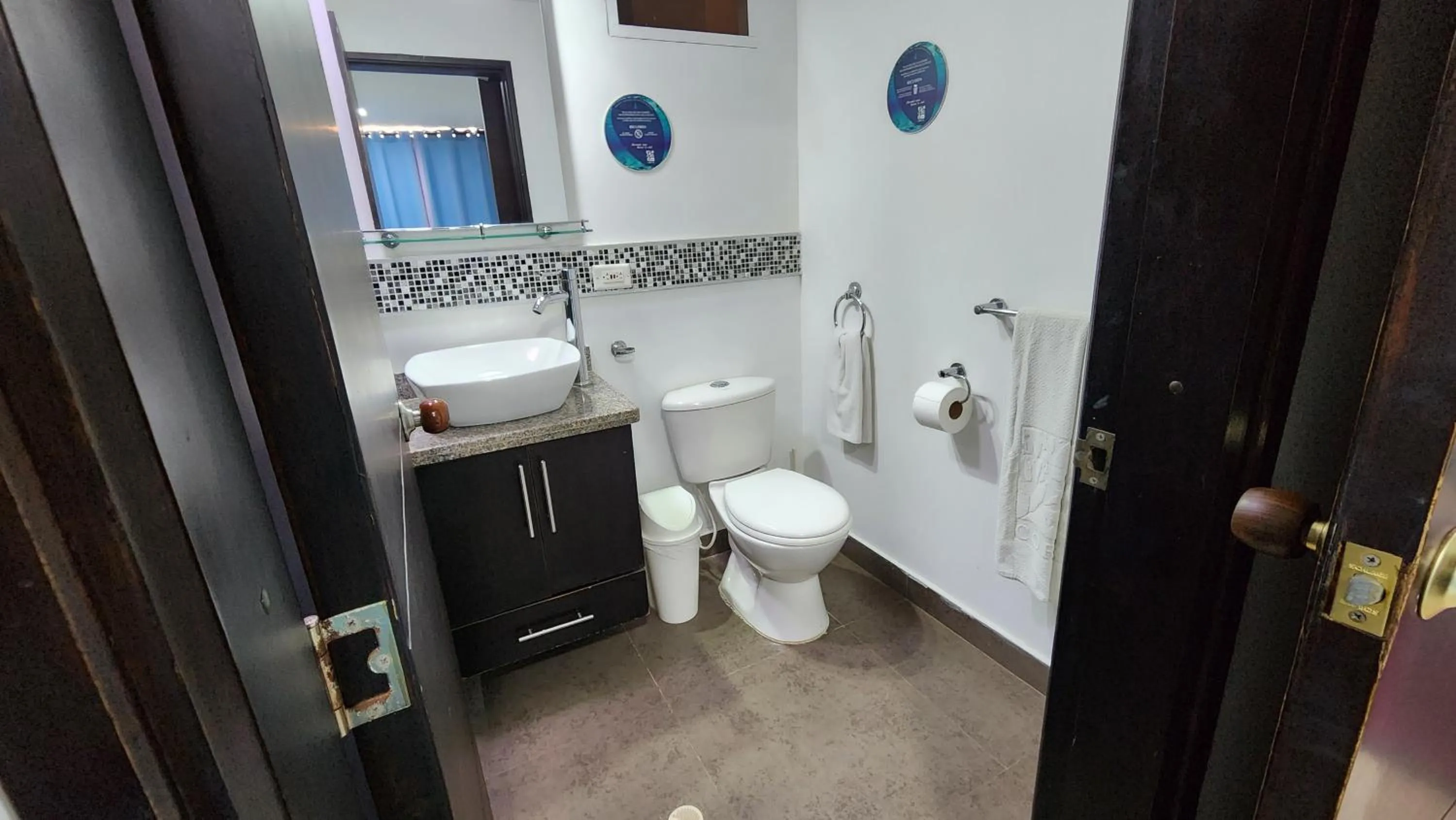 Bathroom in White Coral ApartaSuites