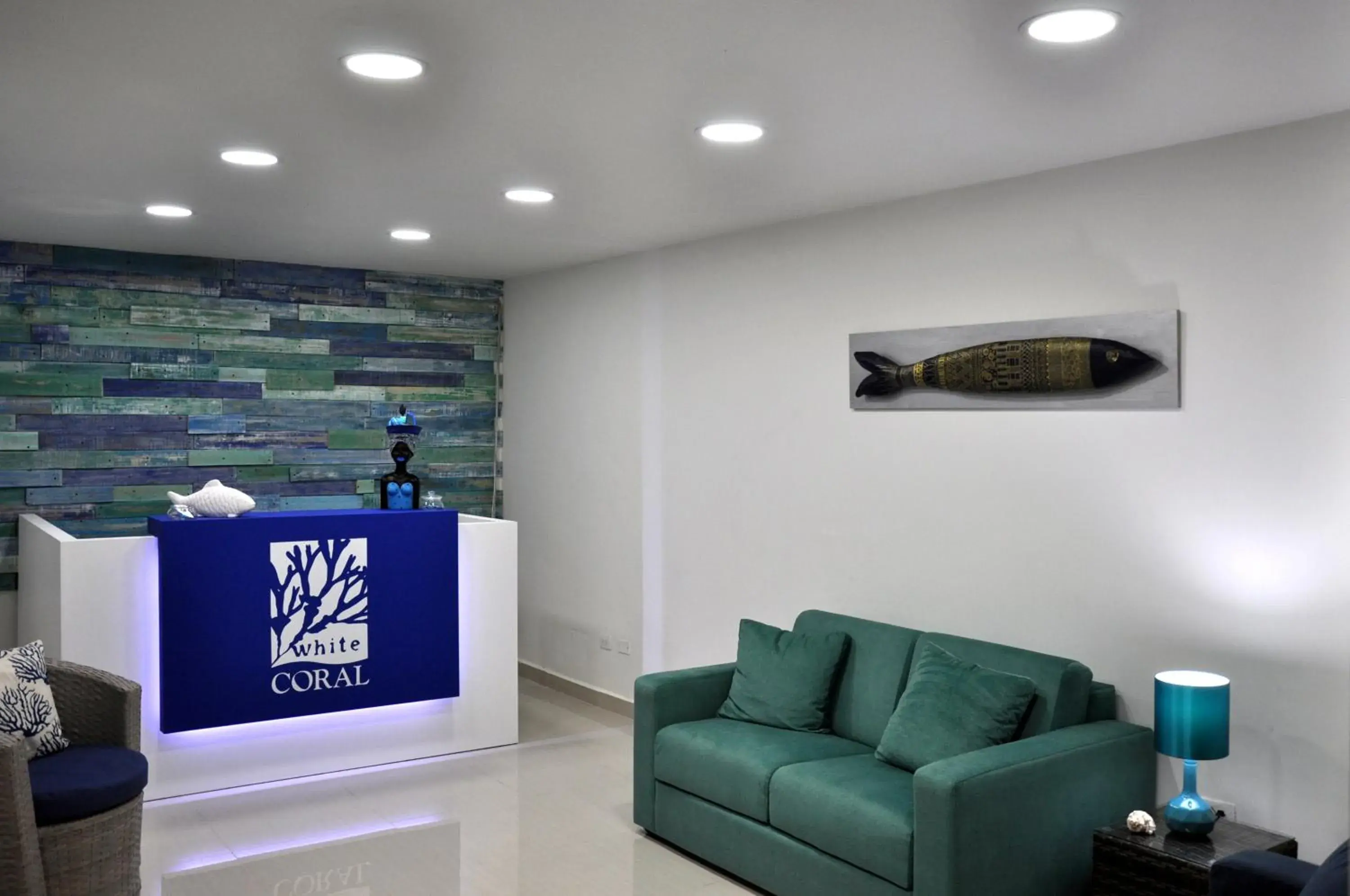 Lobby or reception in White Coral ApartaSuites Lobby or reception in White Coral ApartaSuites