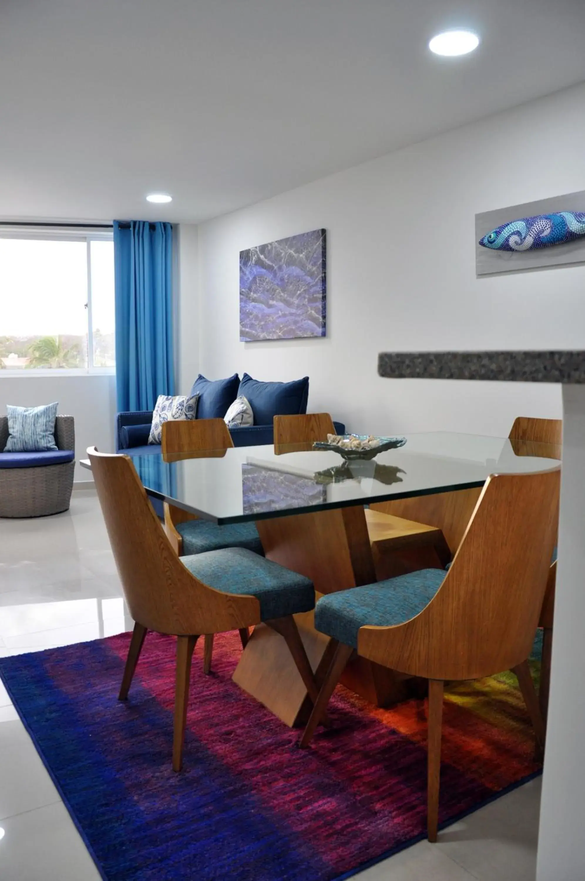 Living room in White Coral ApartaSuites Living room in White Coral ApartaSuites