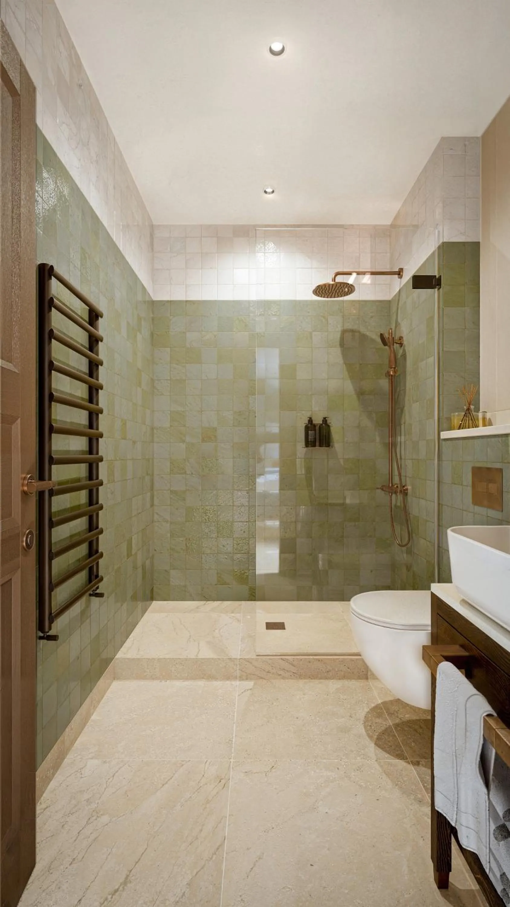 Bathroom in The Leddie Hotel