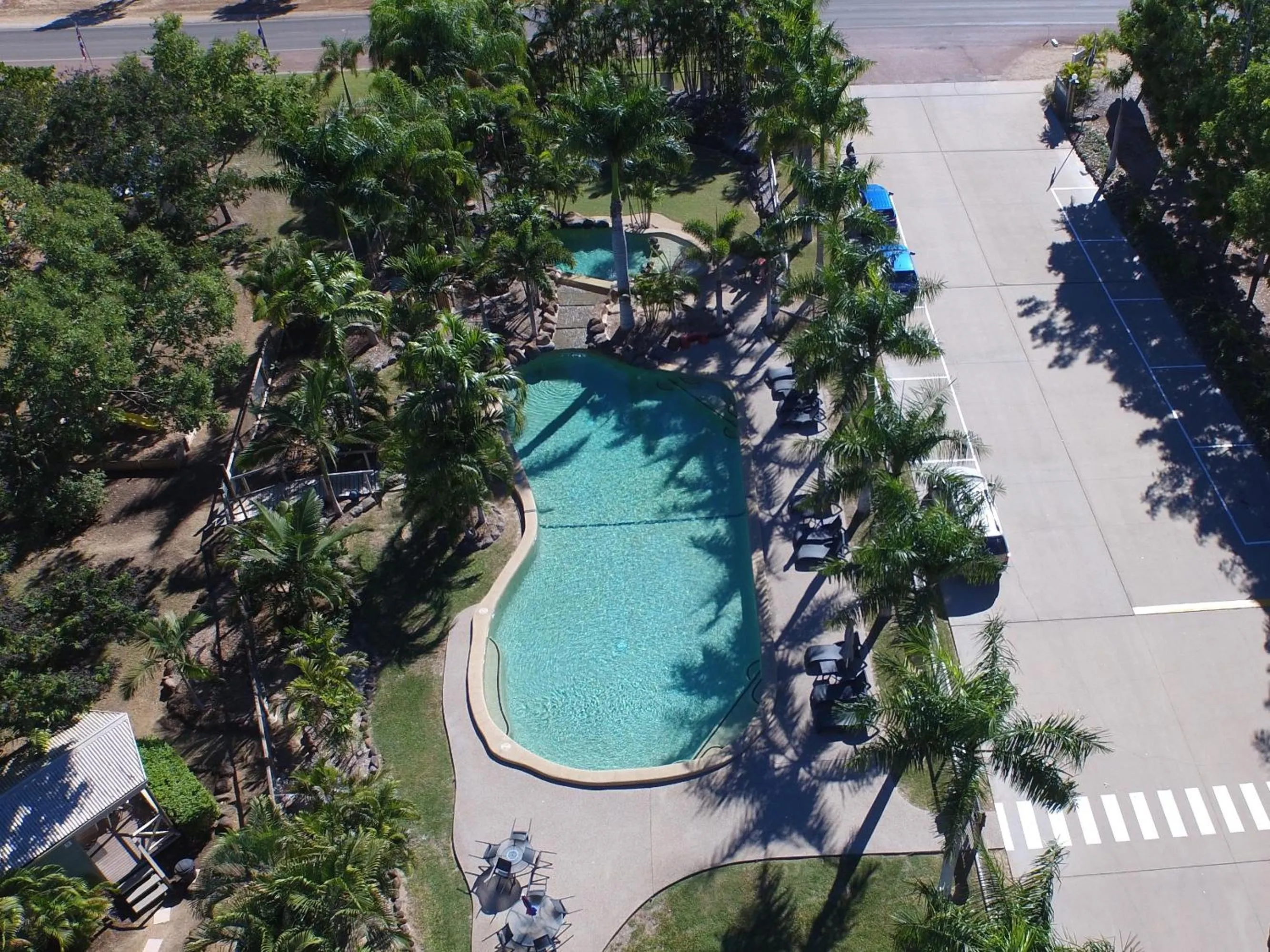 Swimming pool in Aussie Outback Oasis Holiday Park