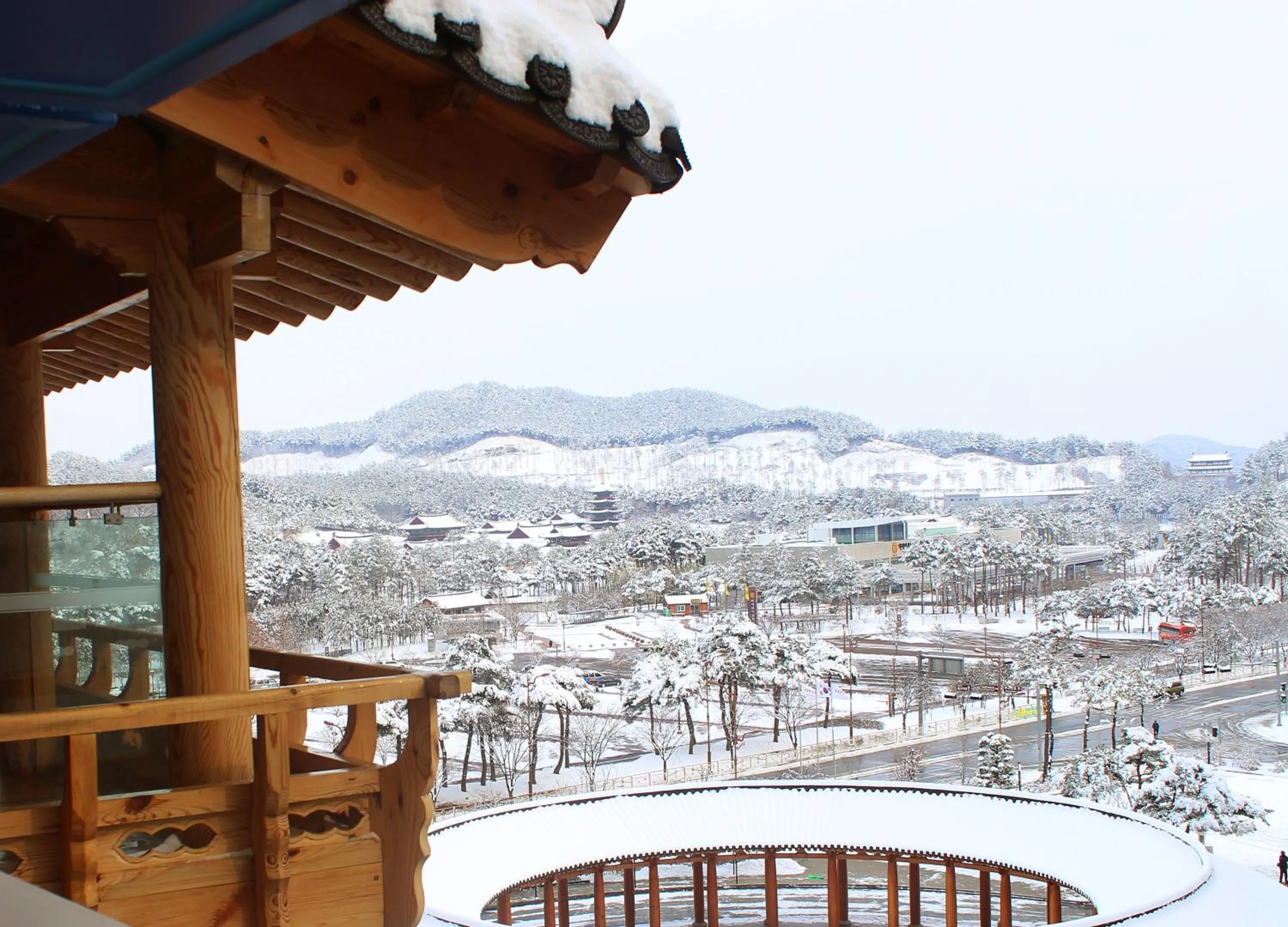 Winter in Lotte Buyeo Resort
