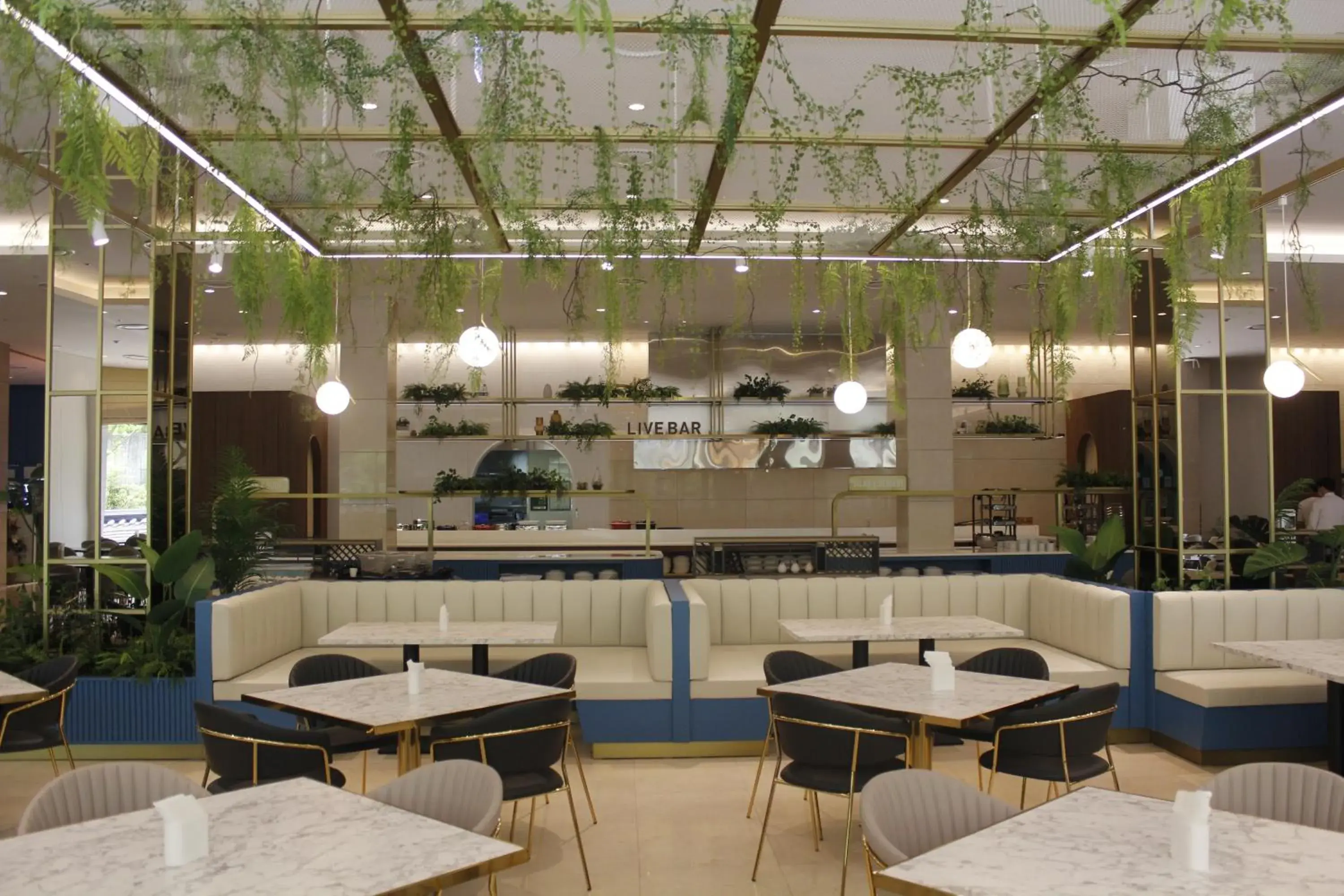 Buffet breakfast in Lotte Buyeo Resort Buffet breakfast in Lotte Buyeo Resort