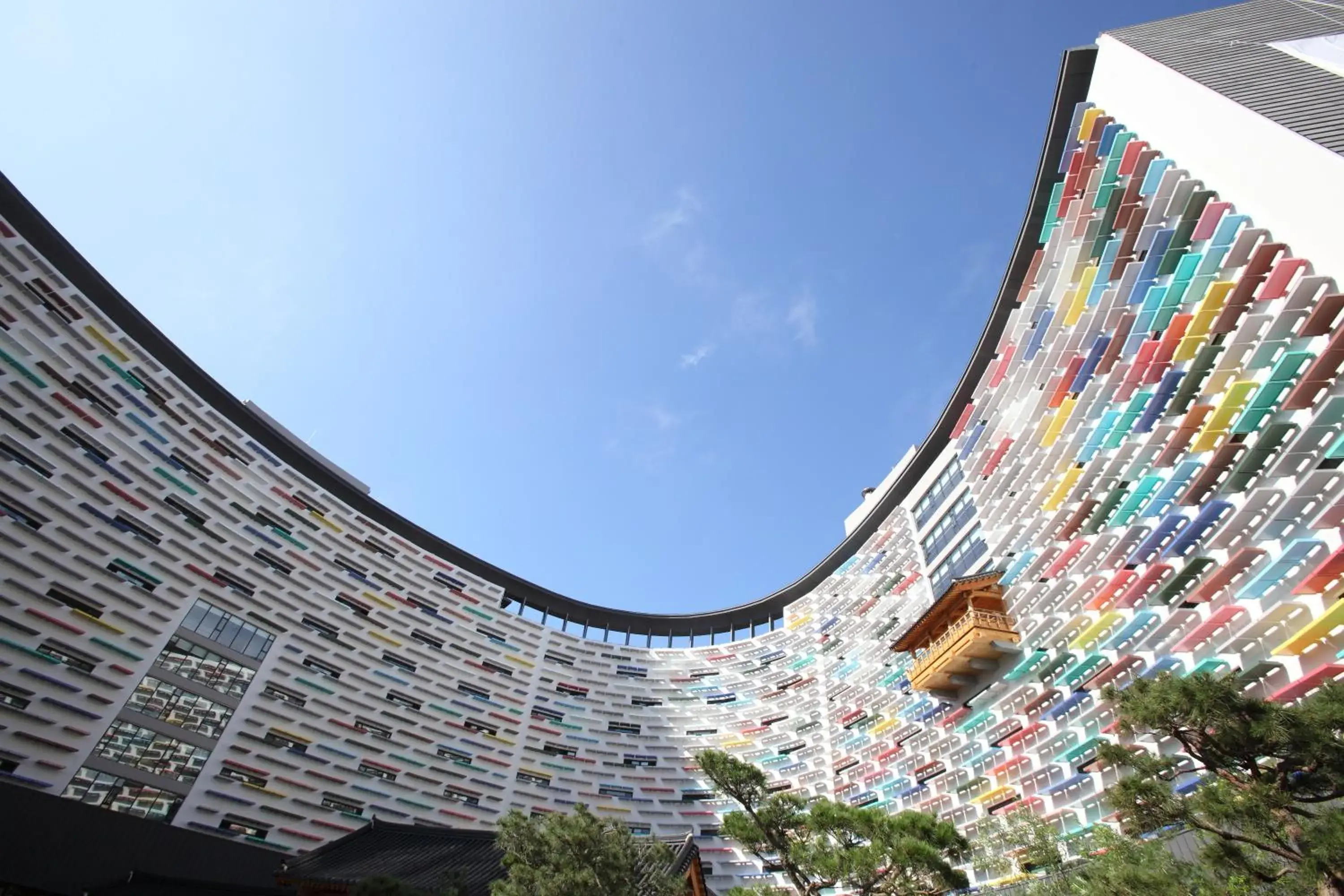 Facade/entrance in Lotte Buyeo Resort Facade/entrance in Lotte Buyeo Resort