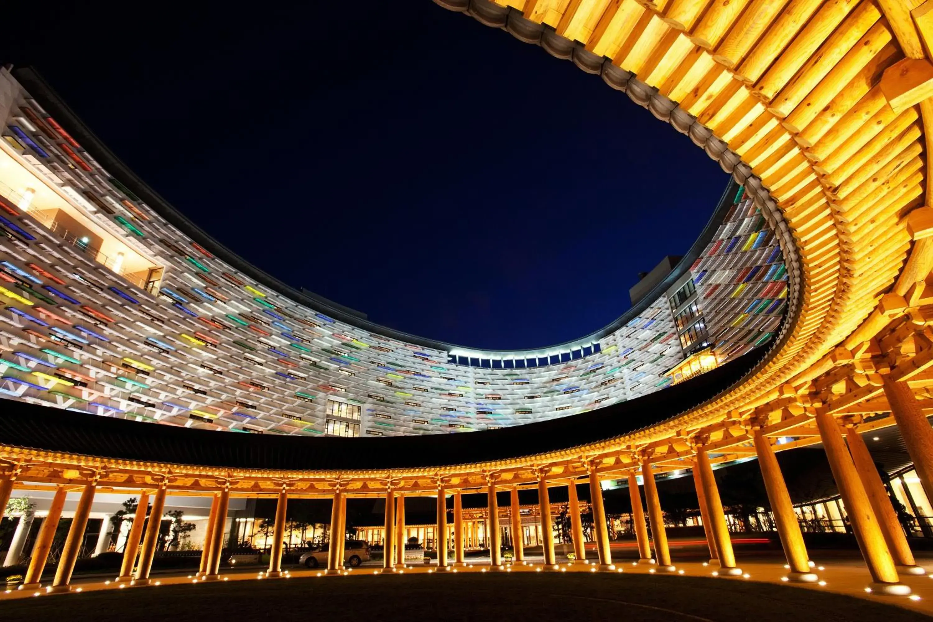 Facade/entrance in Lotte Buyeo Resort Facade/entrance in Lotte Buyeo Resort