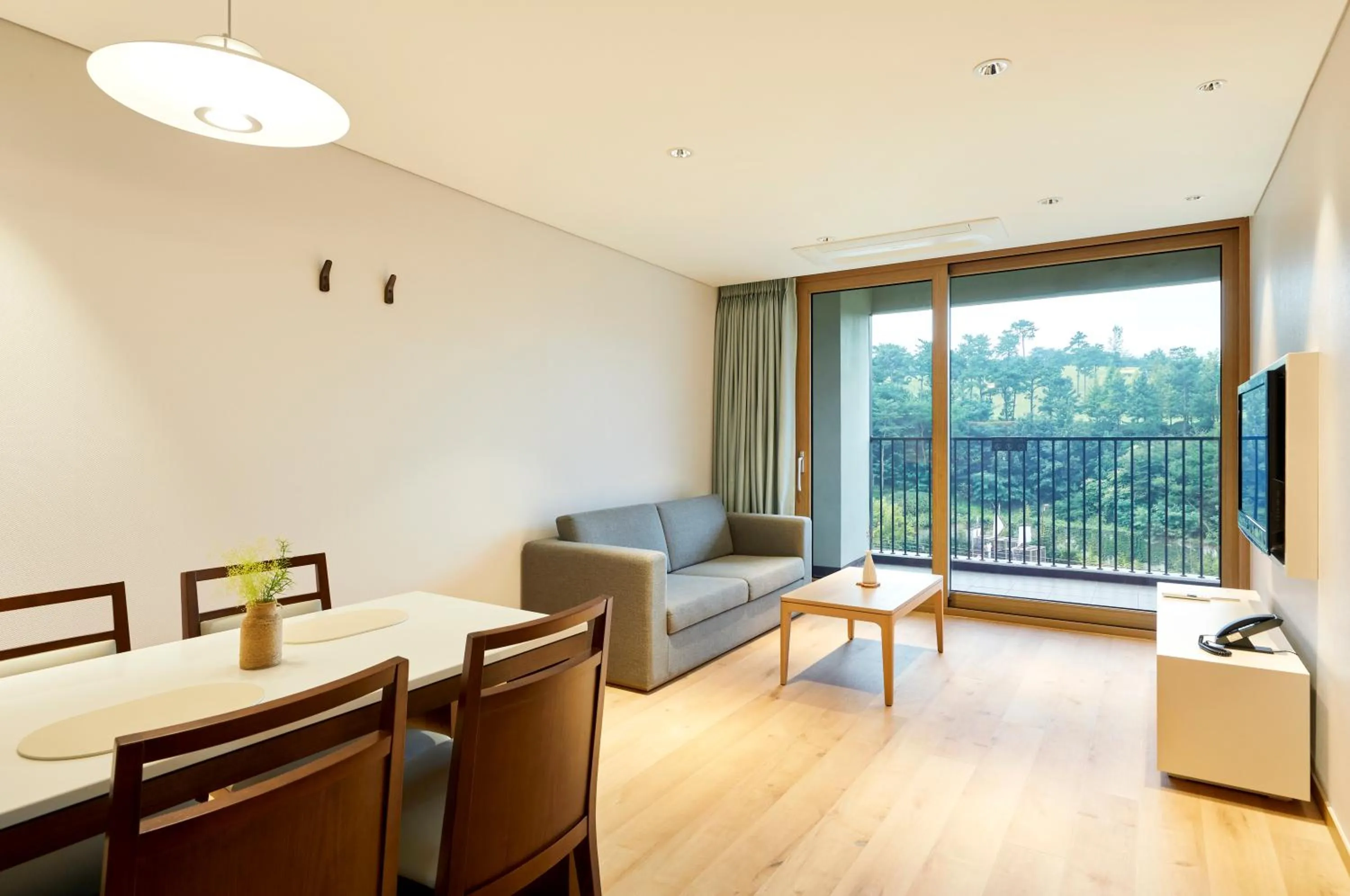 Living room in Lotte Buyeo Resort