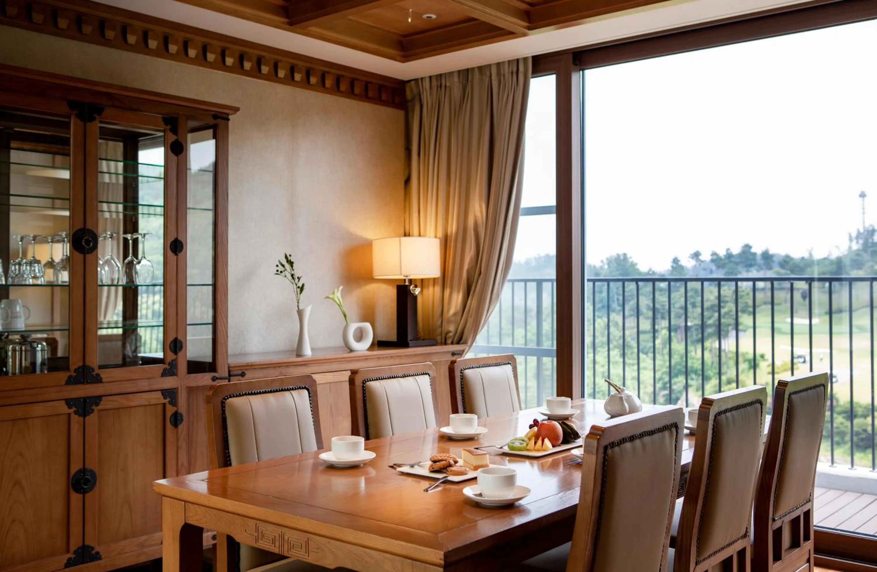 Living room in Lotte Buyeo Resort