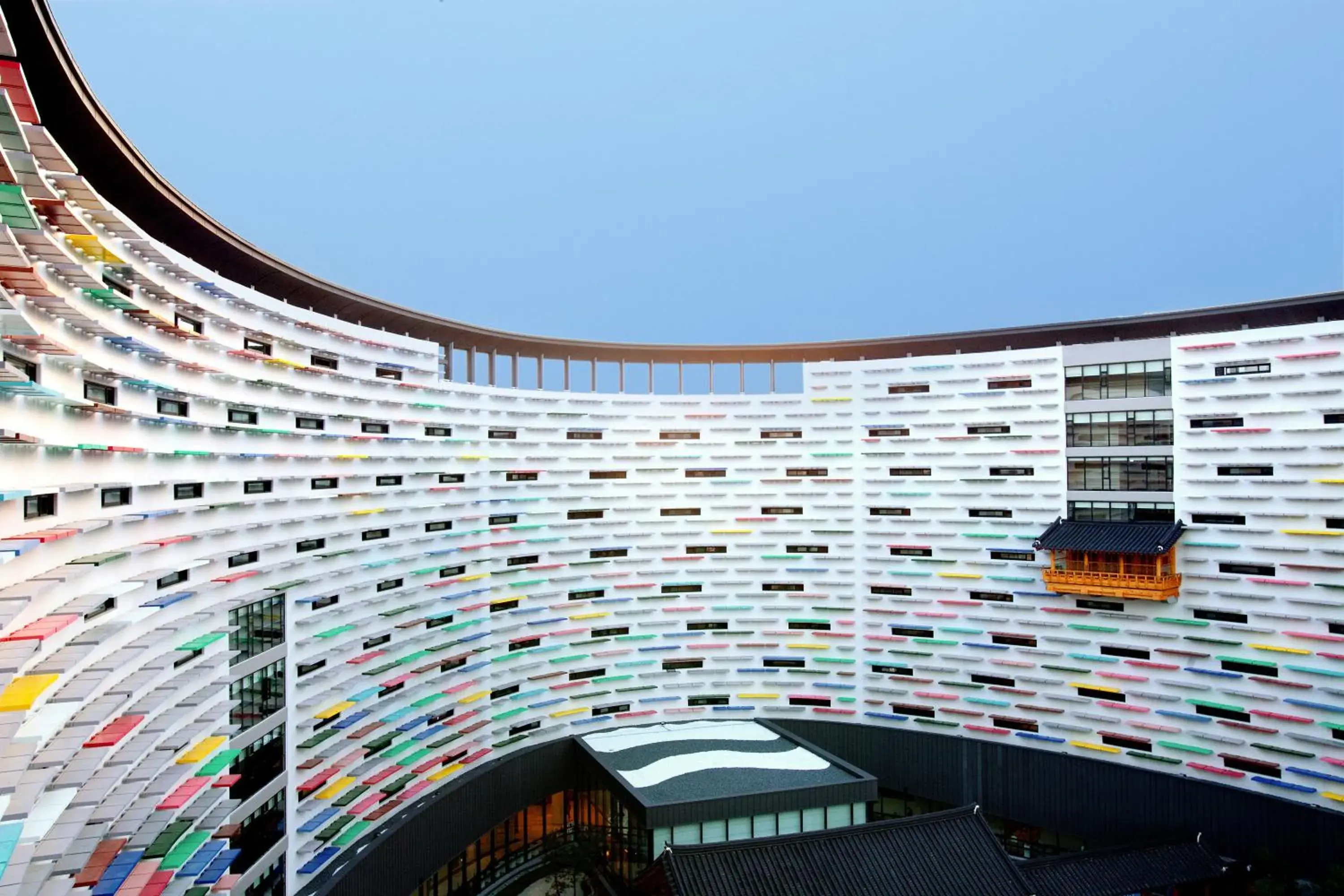 Facade/entrance in Lotte Buyeo Resort Facade/entrance in Lotte Buyeo Resort