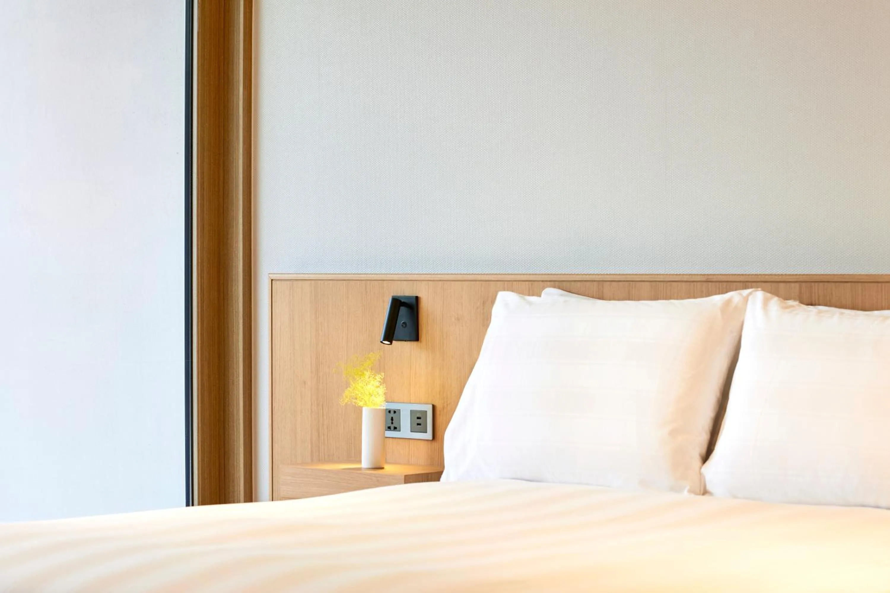 Bed in Lotte Buyeo Resort