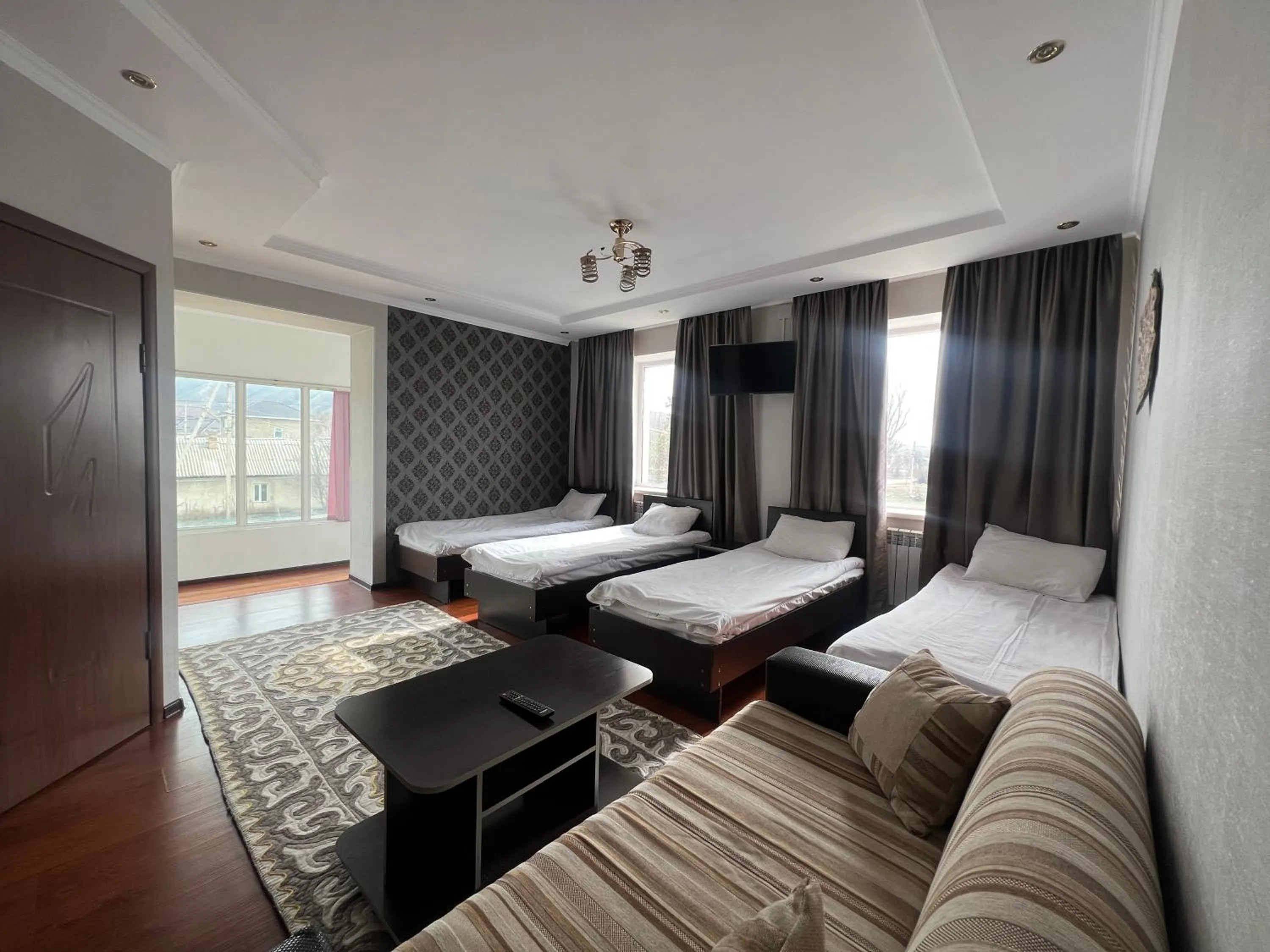 Bed in Baytor Guest House