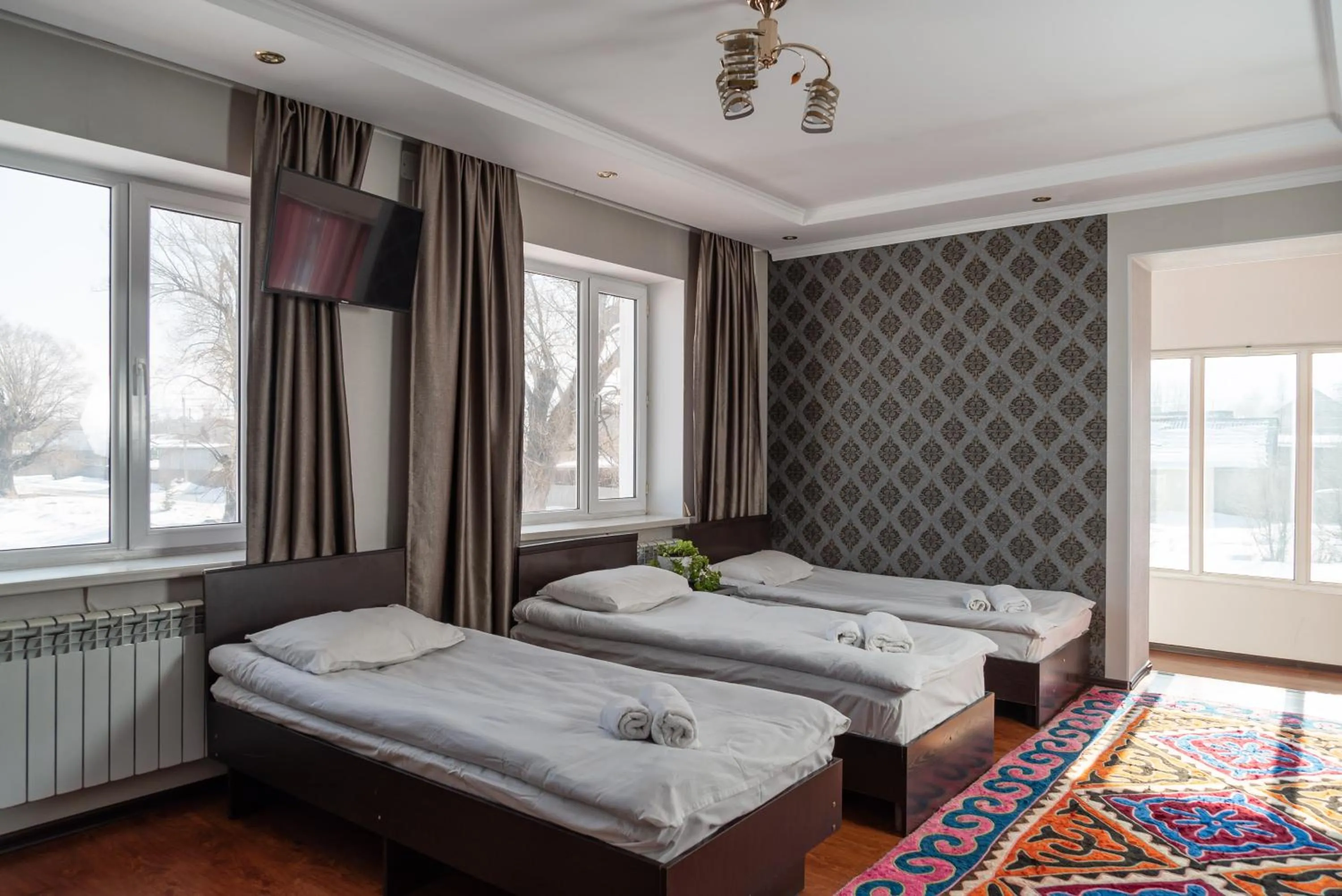 Mountain view, Bed in Baytor Guest House