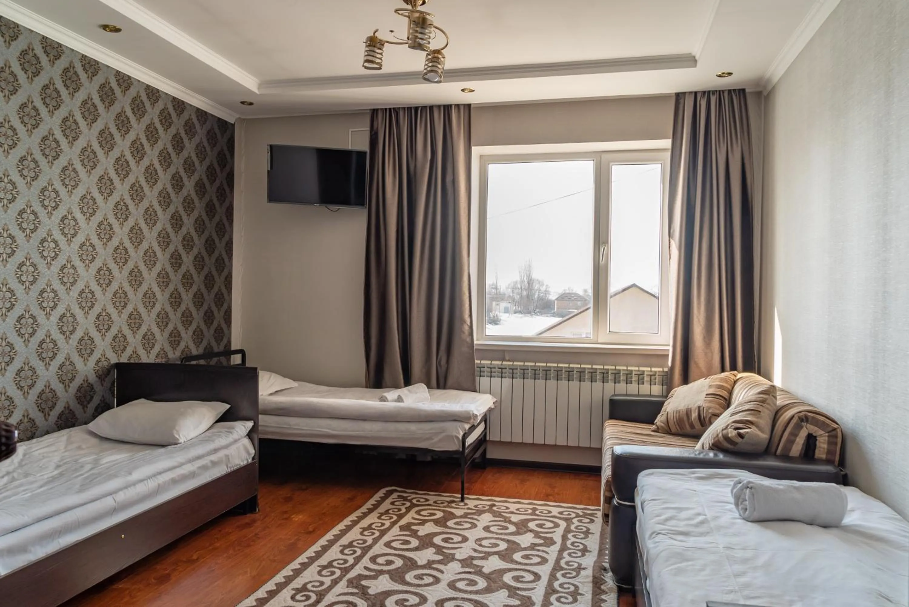 Bed in Baytor Guest House