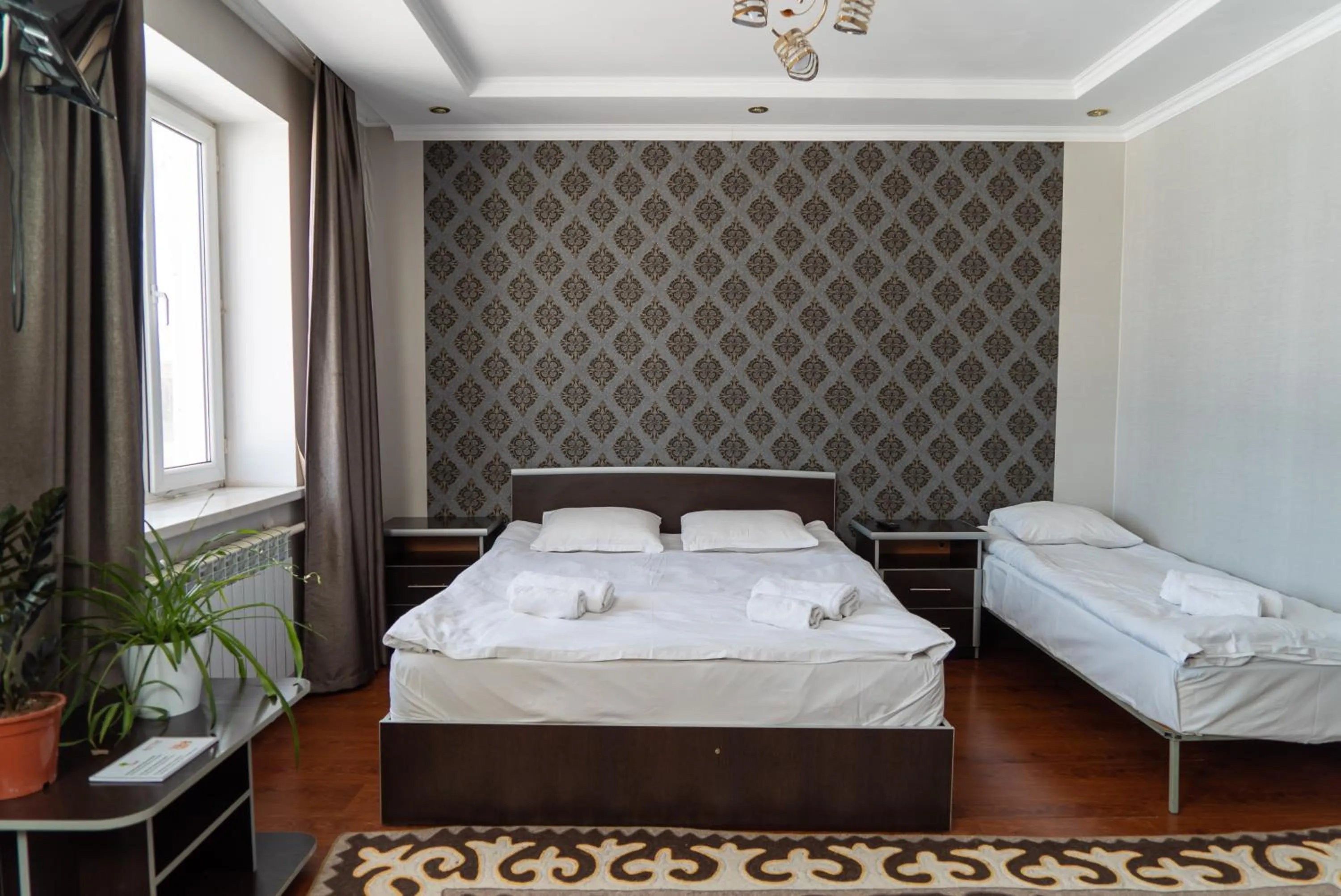 Bed in Baytor Guest House