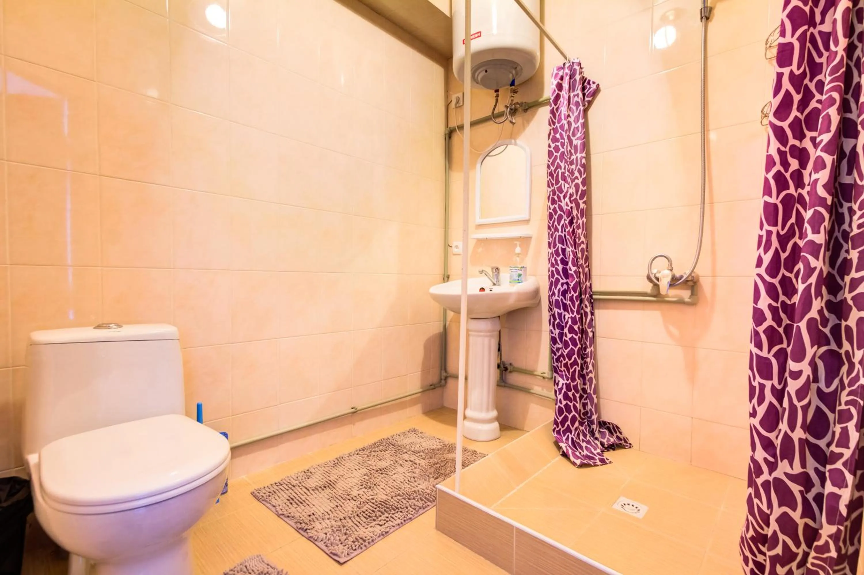 Shower in Baytor Guest House