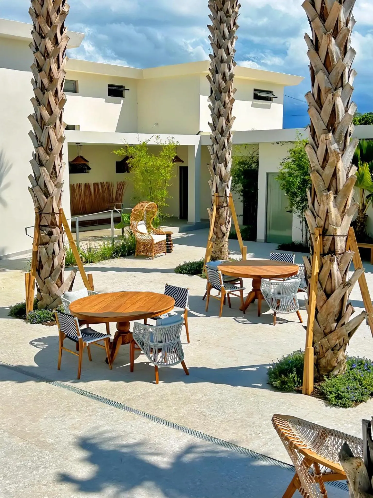 Patio in Bali Hotel Adults Only Isla Verde, a Trademark by Wyndham