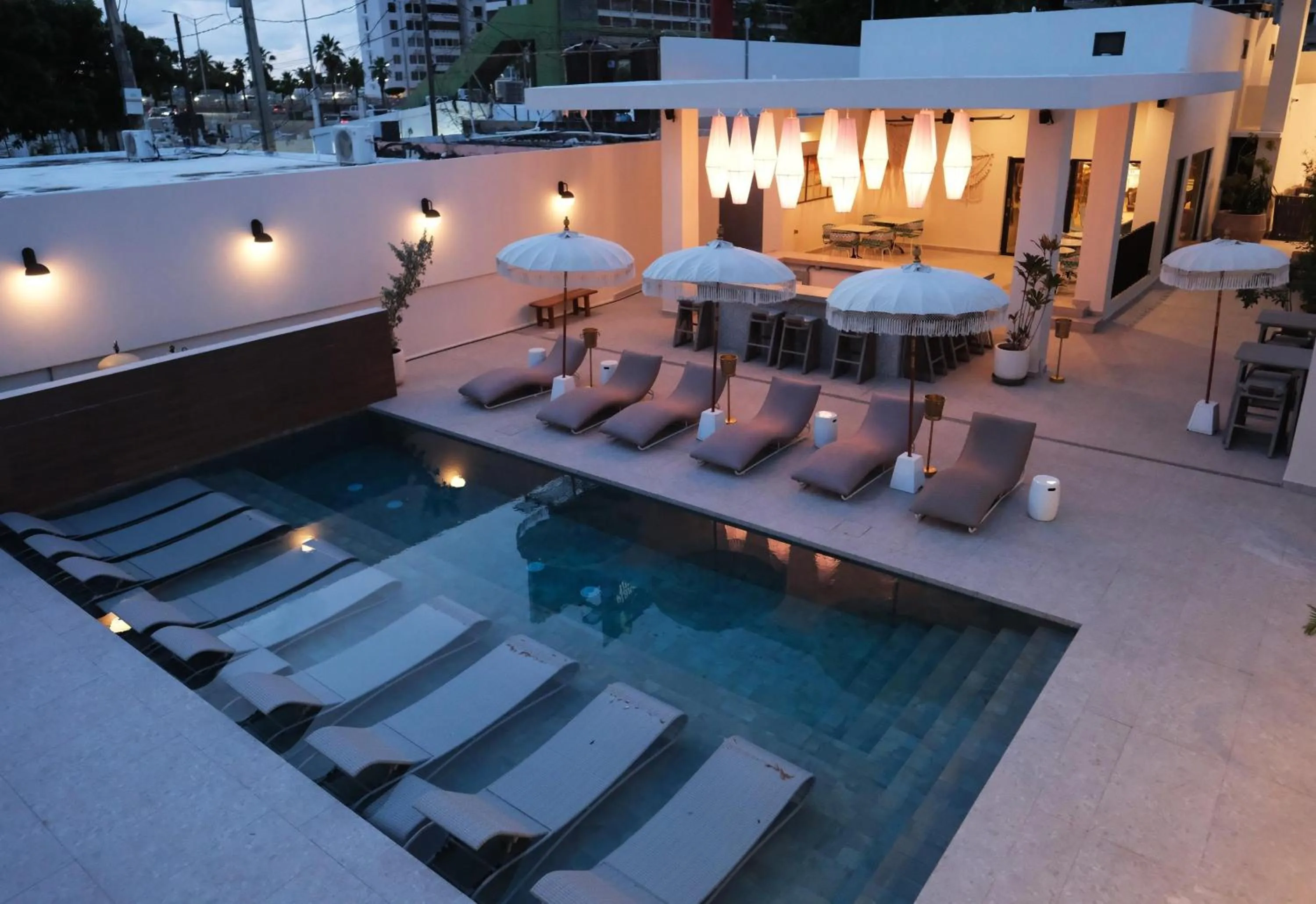 Pool view in Bali Hotel Adults Only Isla Verde, a Trademark by Wyndham