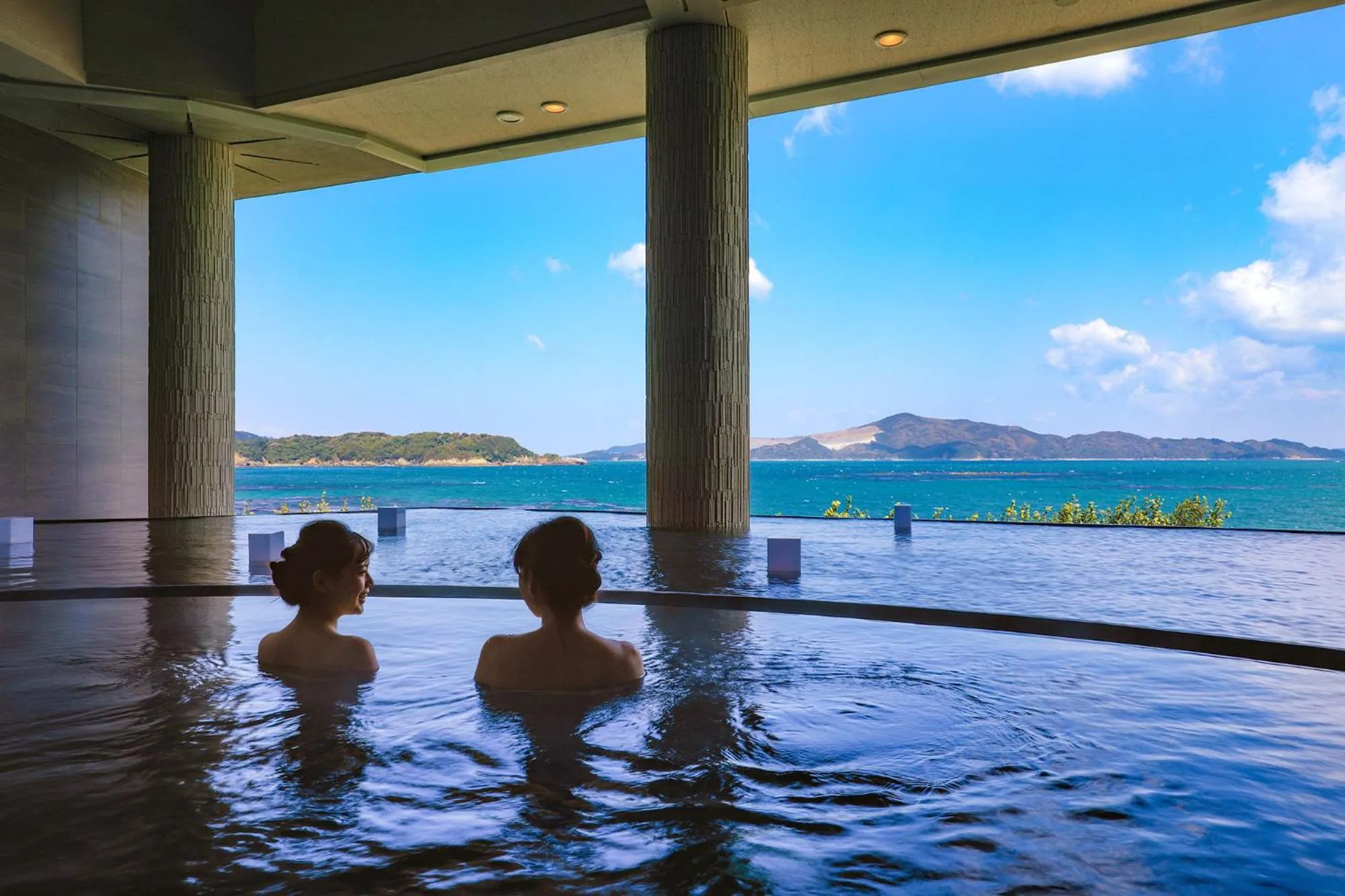 Hot Spring Bath in TAOYA Shima
