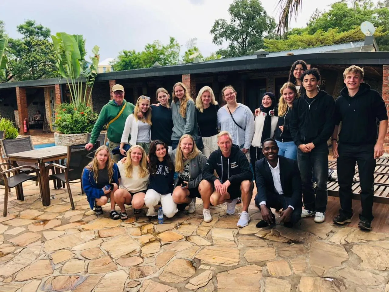 Family in Inside Afrika Boutique Hotel