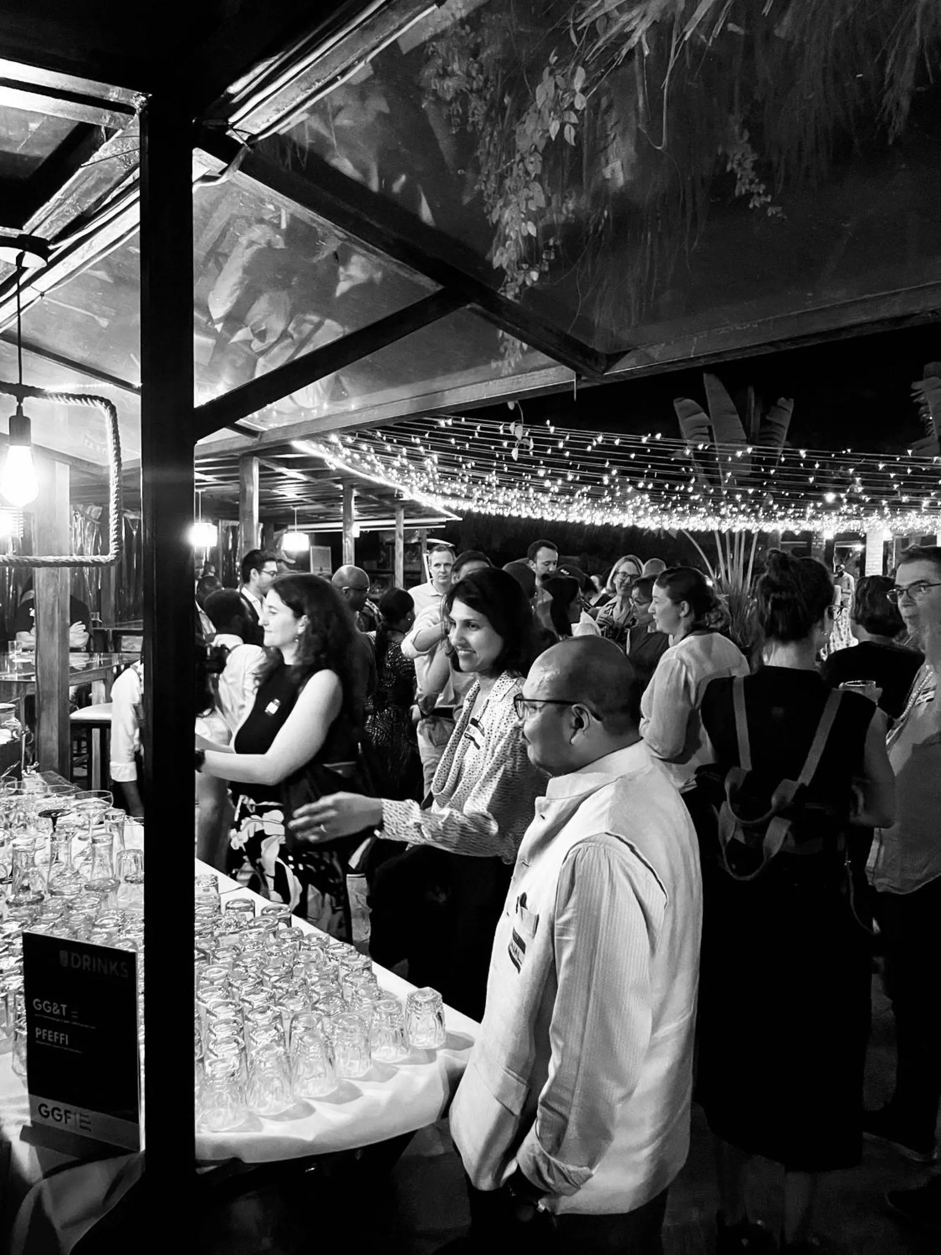 group of guests in Inside Afrika Boutique Hotel