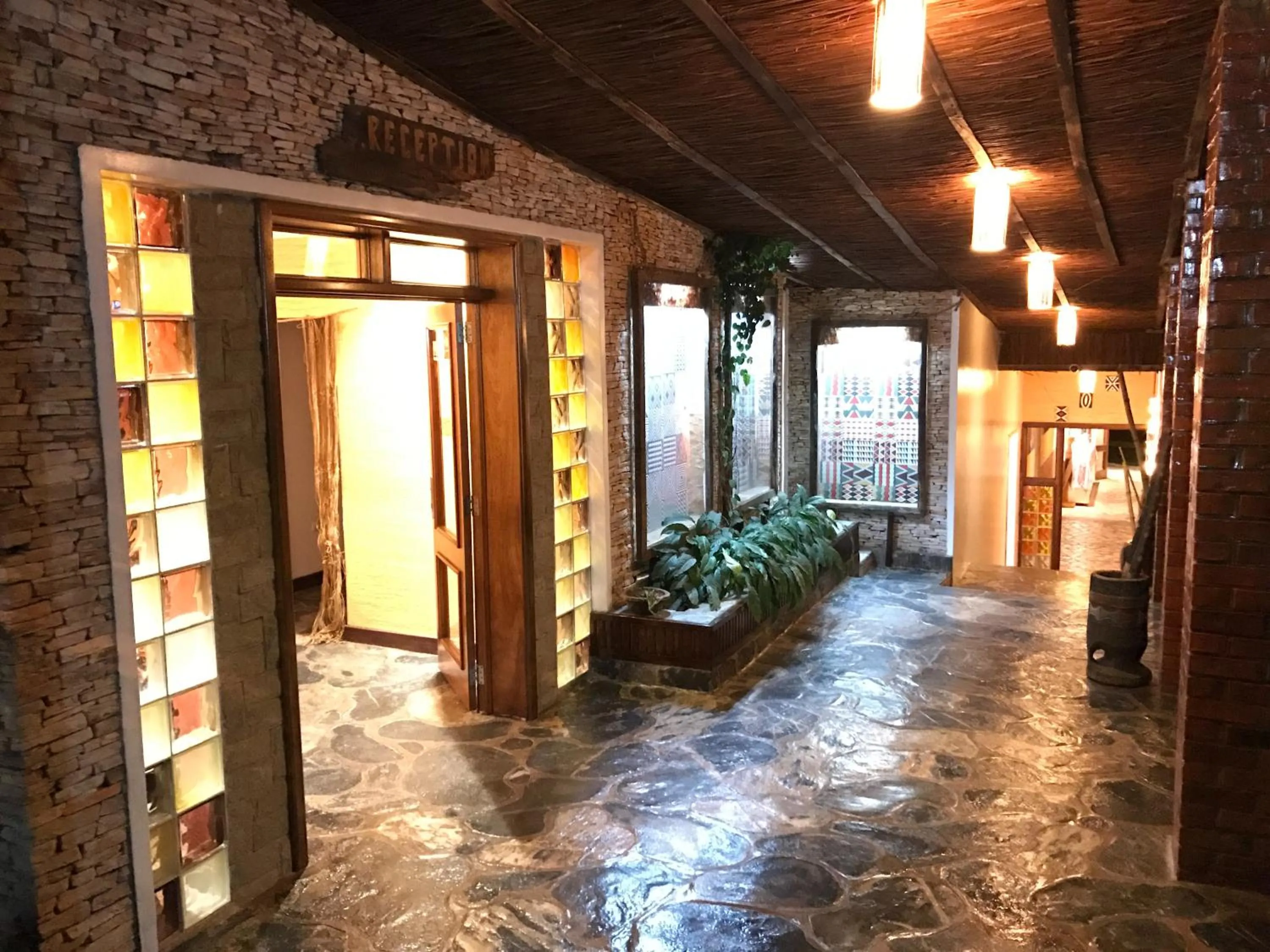 Garden in Inside Afrika Boutique Hotel