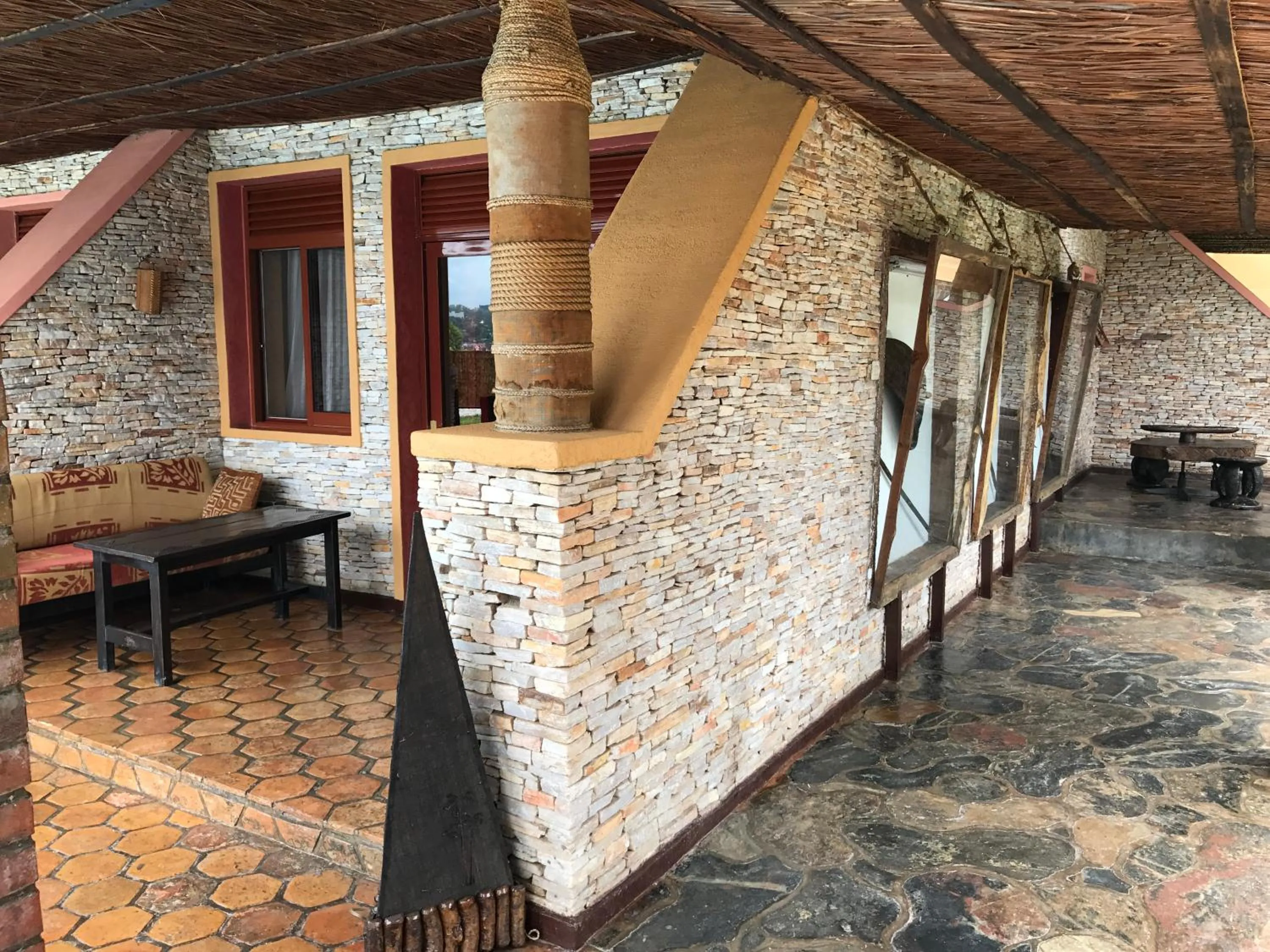 Balcony/Terrace in Inside Afrika Boutique Hotel