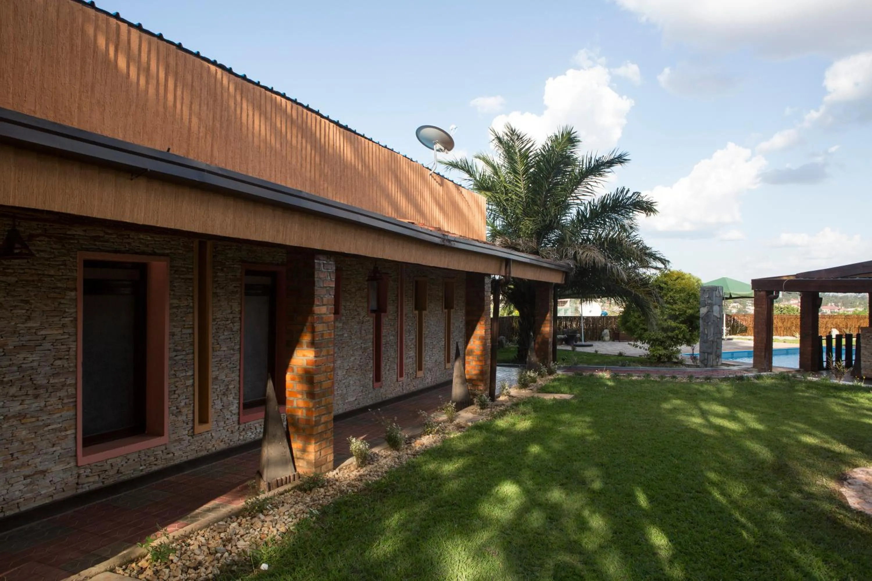 Garden view in Inside Afrika Boutique Hotel