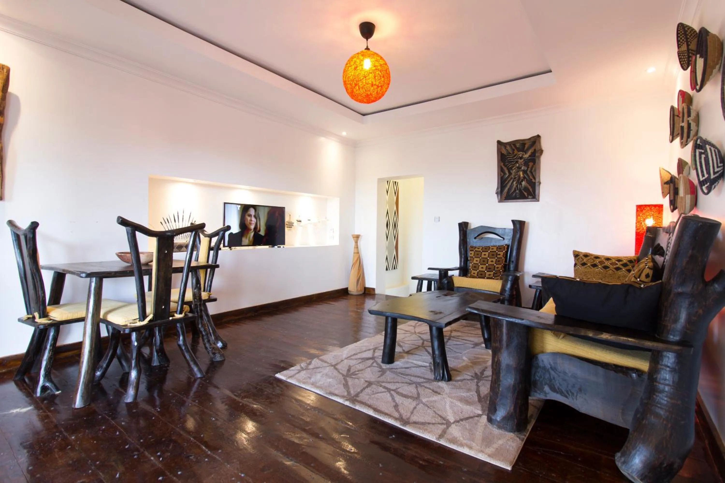Photo of the whole room in Inside Afrika Boutique Hotel