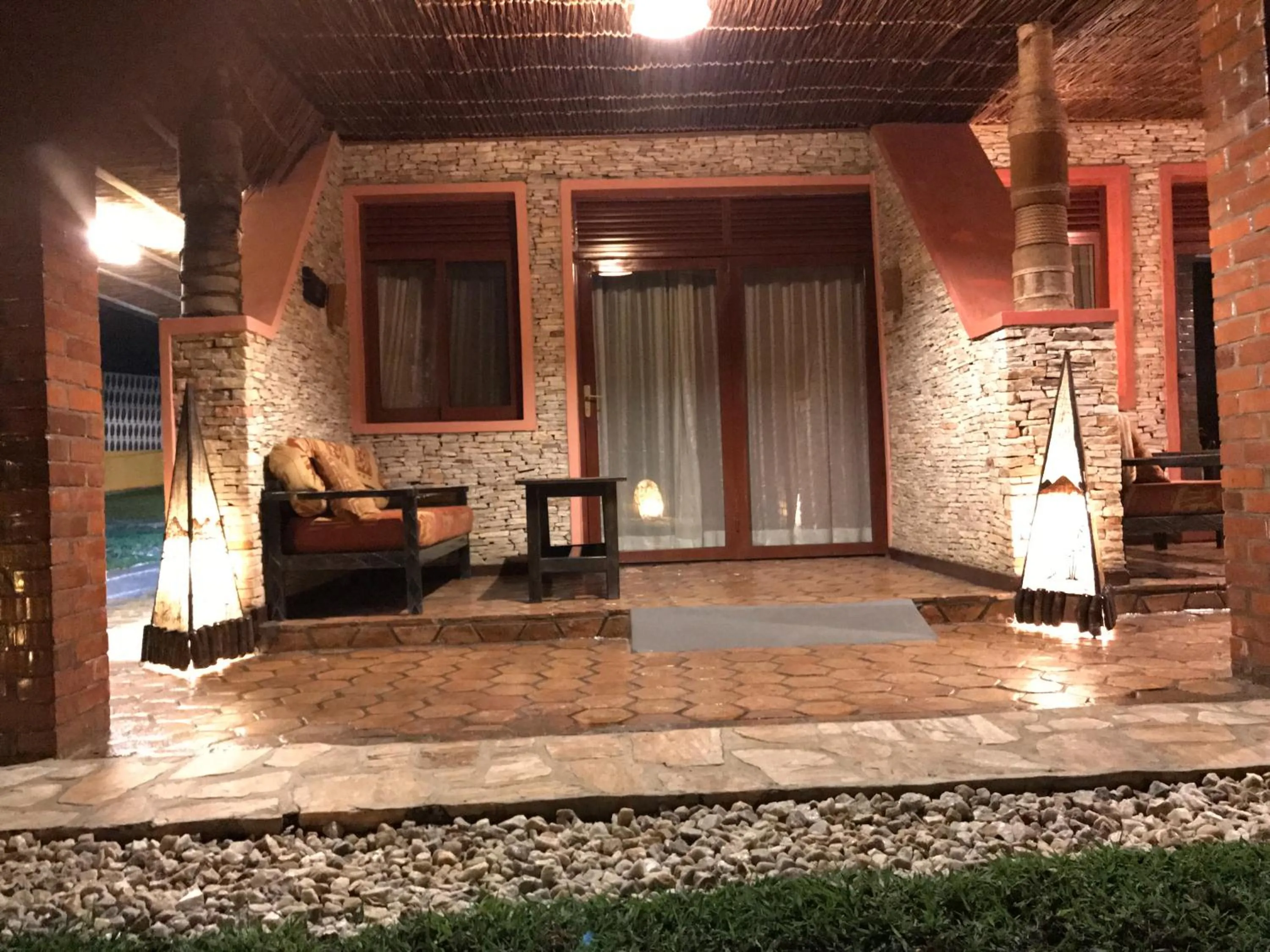 Balcony/Terrace in Inside Afrika Boutique Hotel