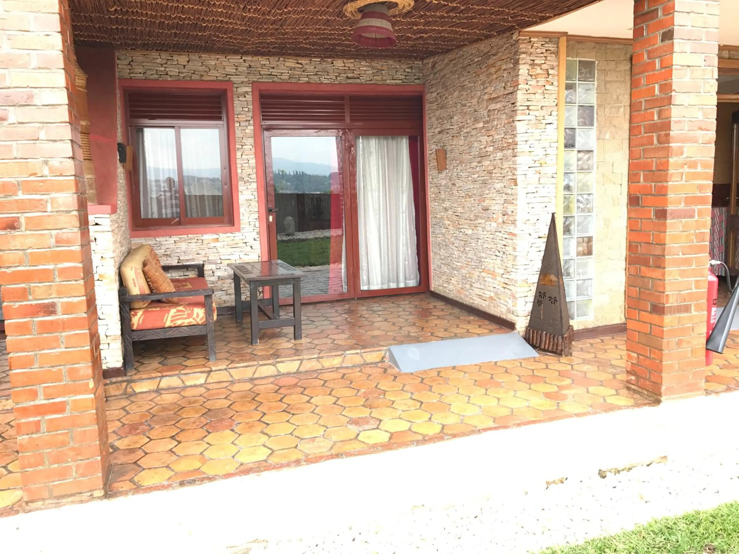Balcony/Terrace in Inside Afrika Boutique Hotel
