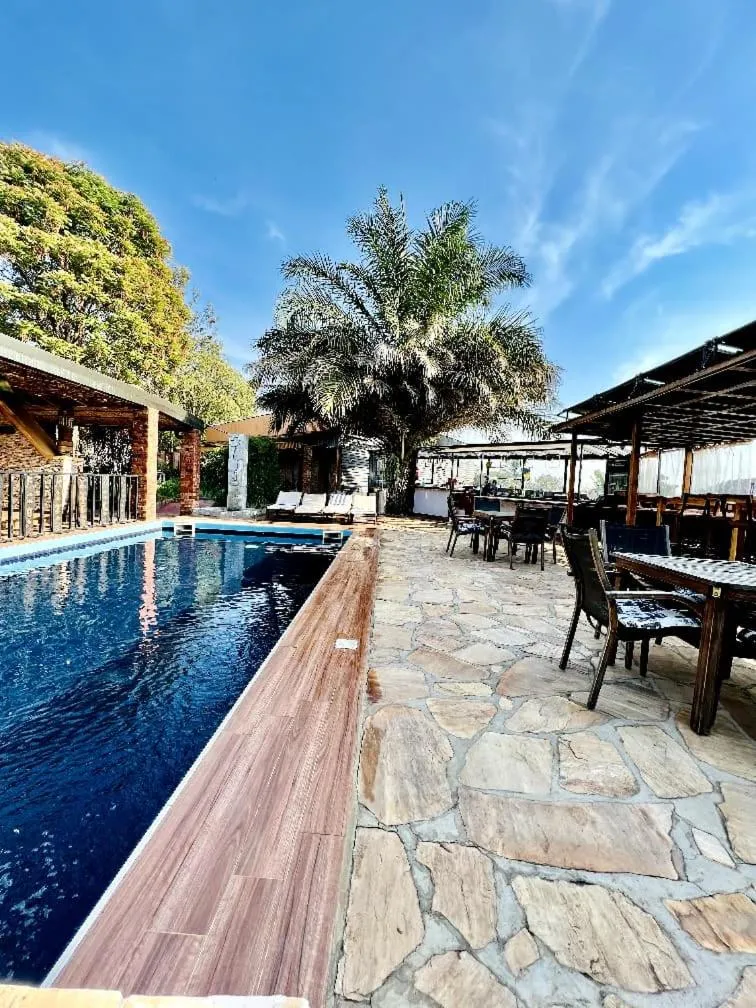 Swimming pool in Inside Afrika Boutique Hotel