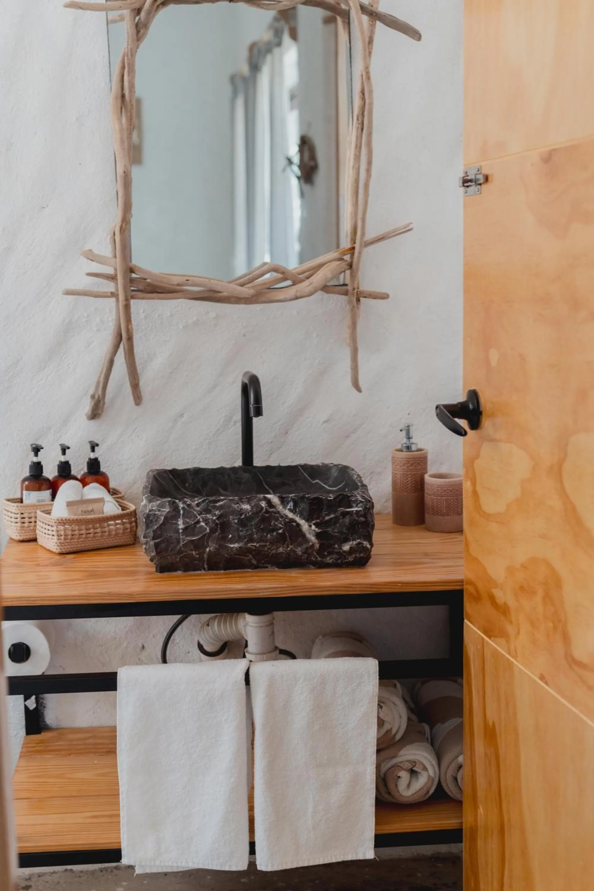 Bathroom in Toninas México Bungalow