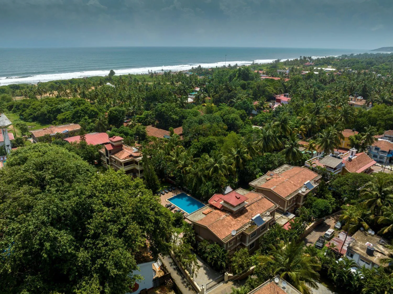 View (from property/room) in De Mandarin Beach Resort Suites & Villas, Candolim