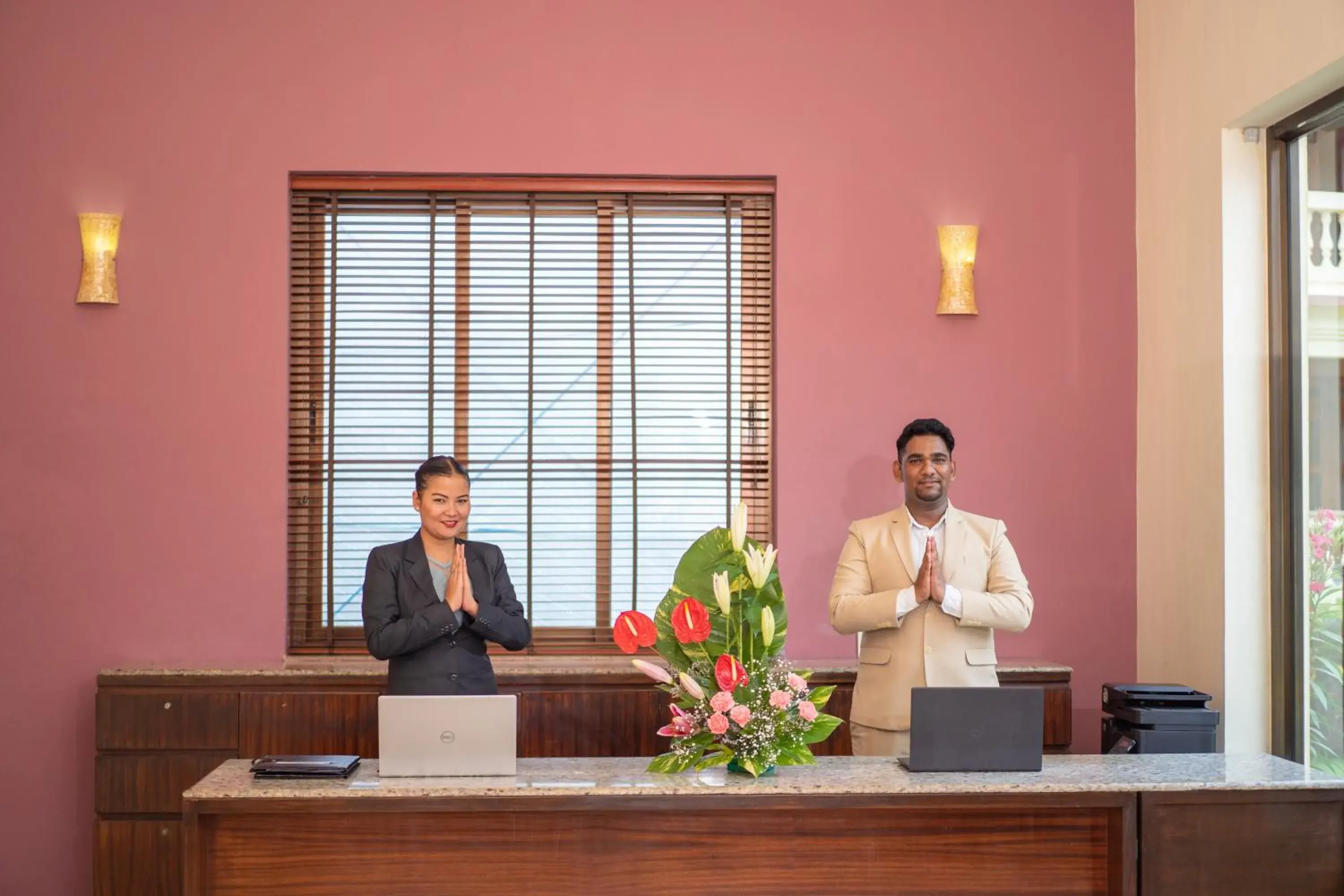 Lobby or reception in De Mandarin Beach Resort Suites & Villas, Candolim Lobby or reception in De Mandarin Beach Resort Suites & Villas, Candolim