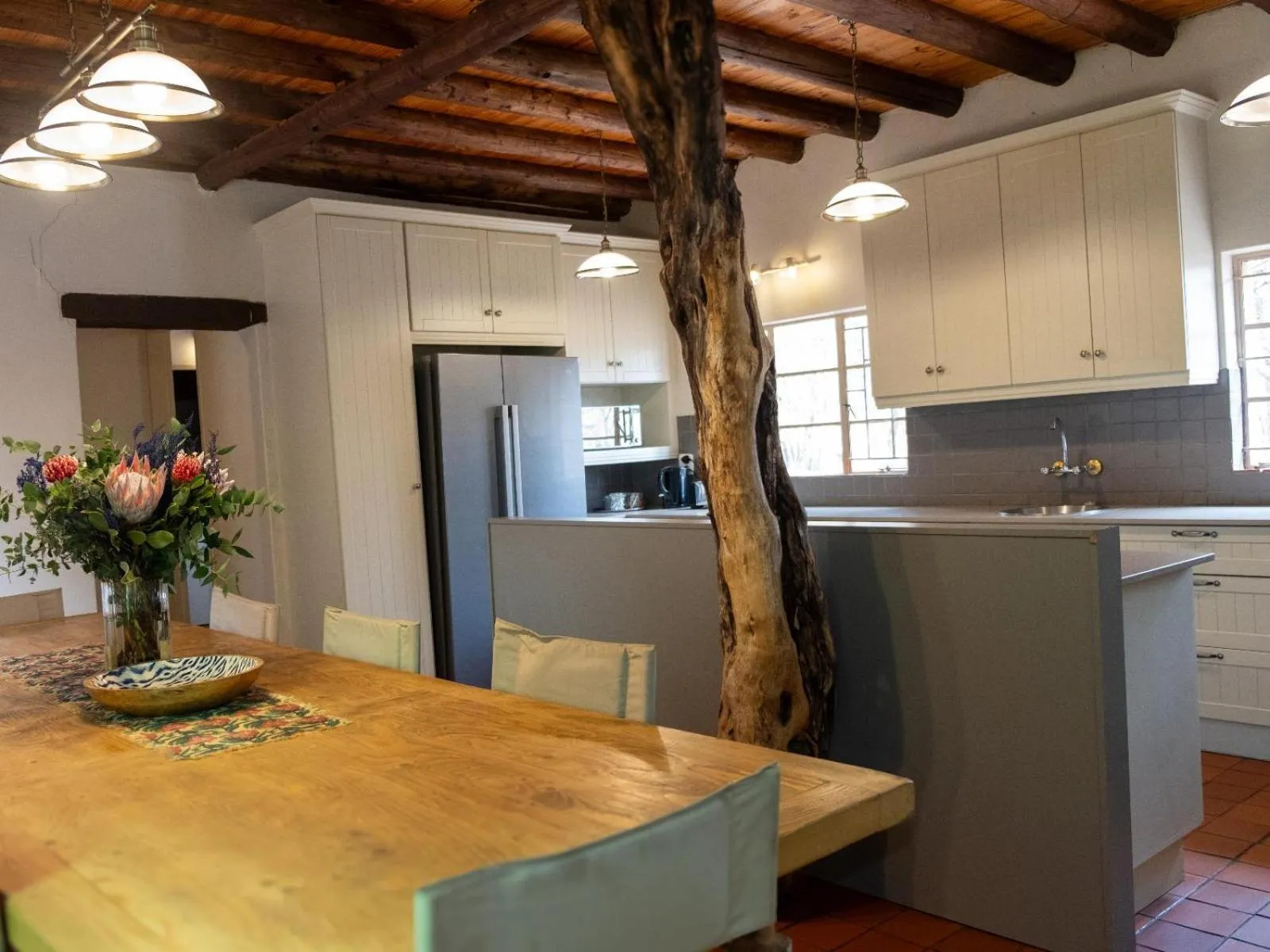 Dining area in Zebra Nature Reserve