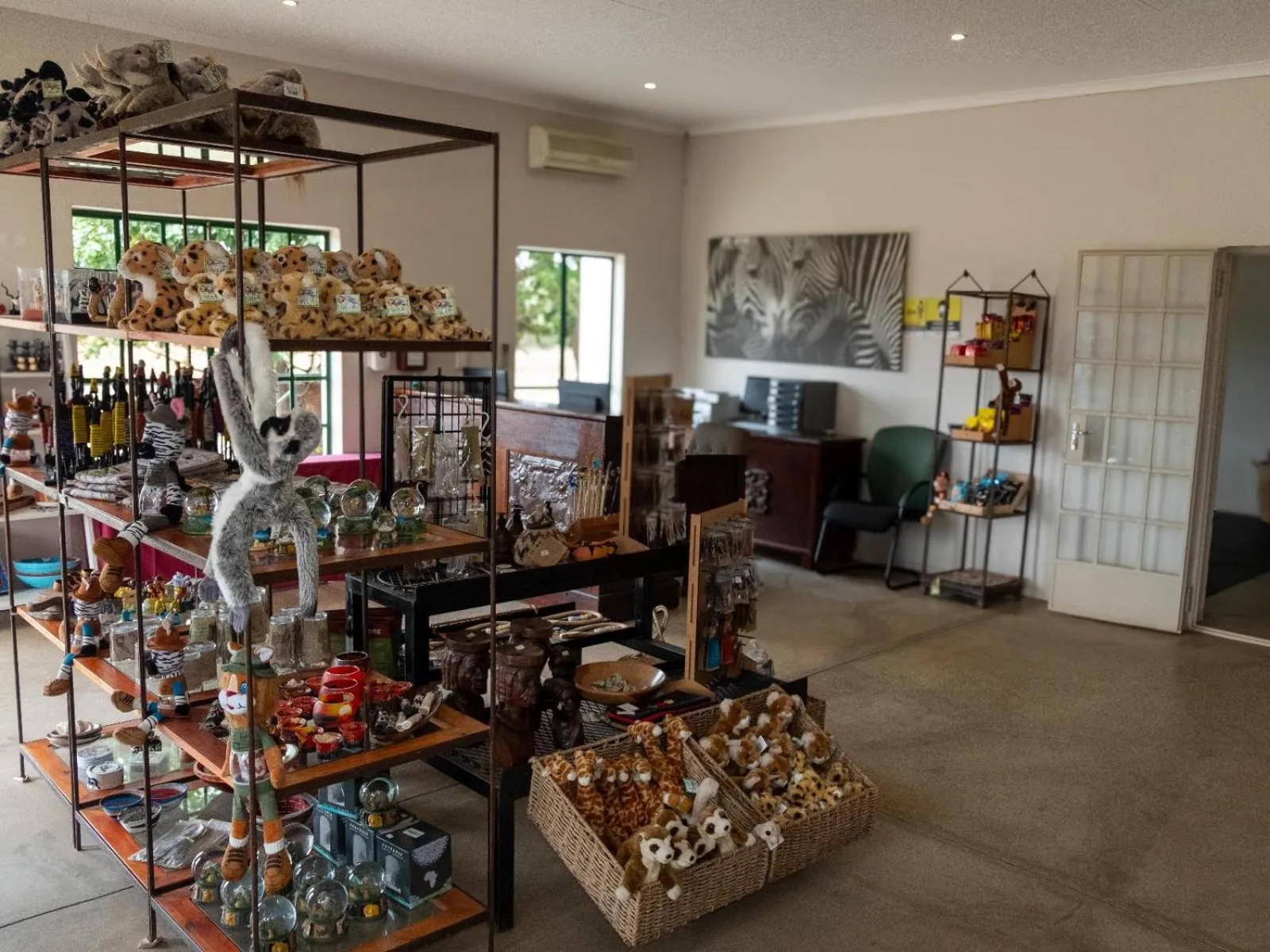 Shopping Area in Zebra Nature Reserve