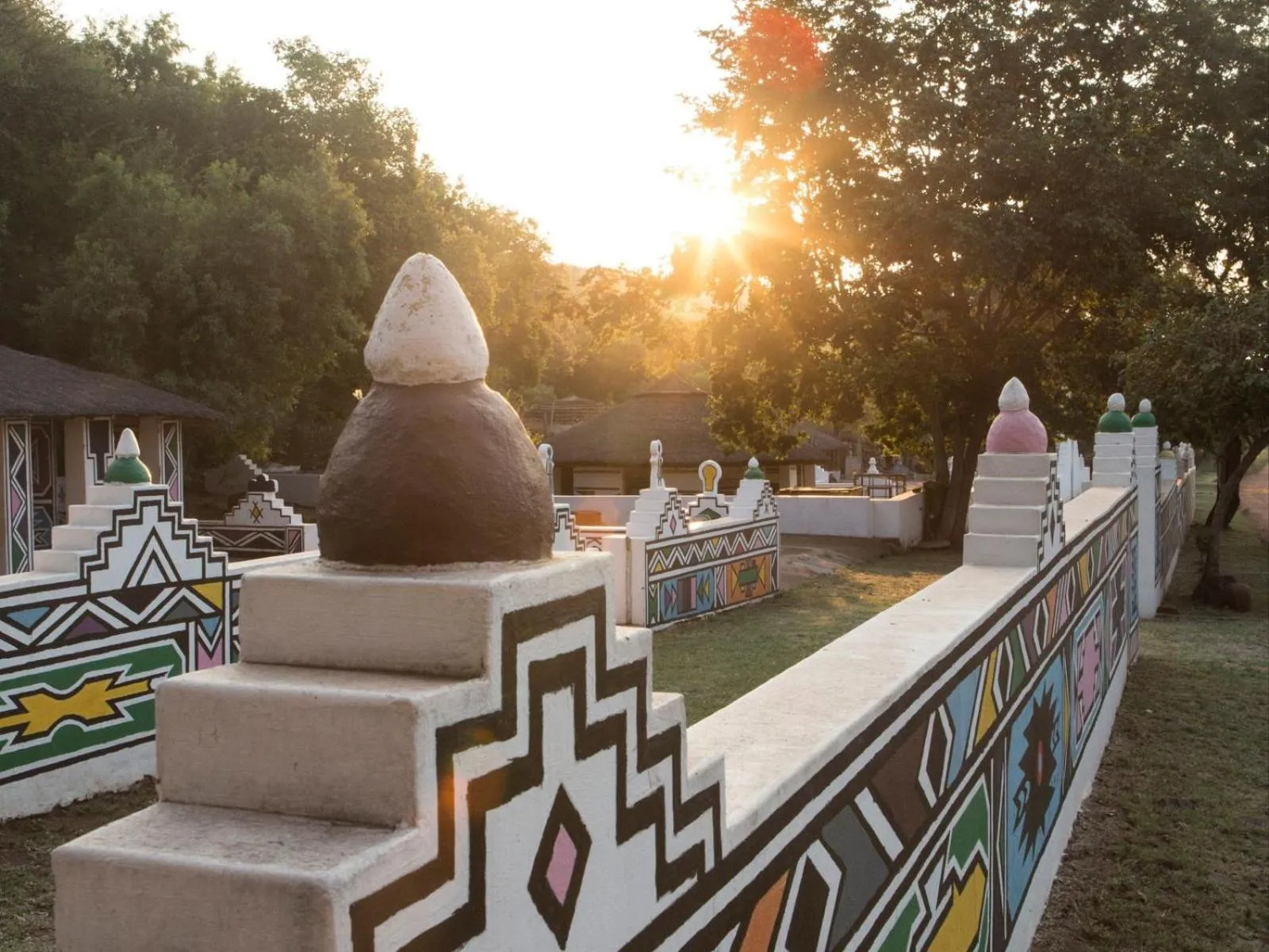 Sunset in Zebra Nature Reserve