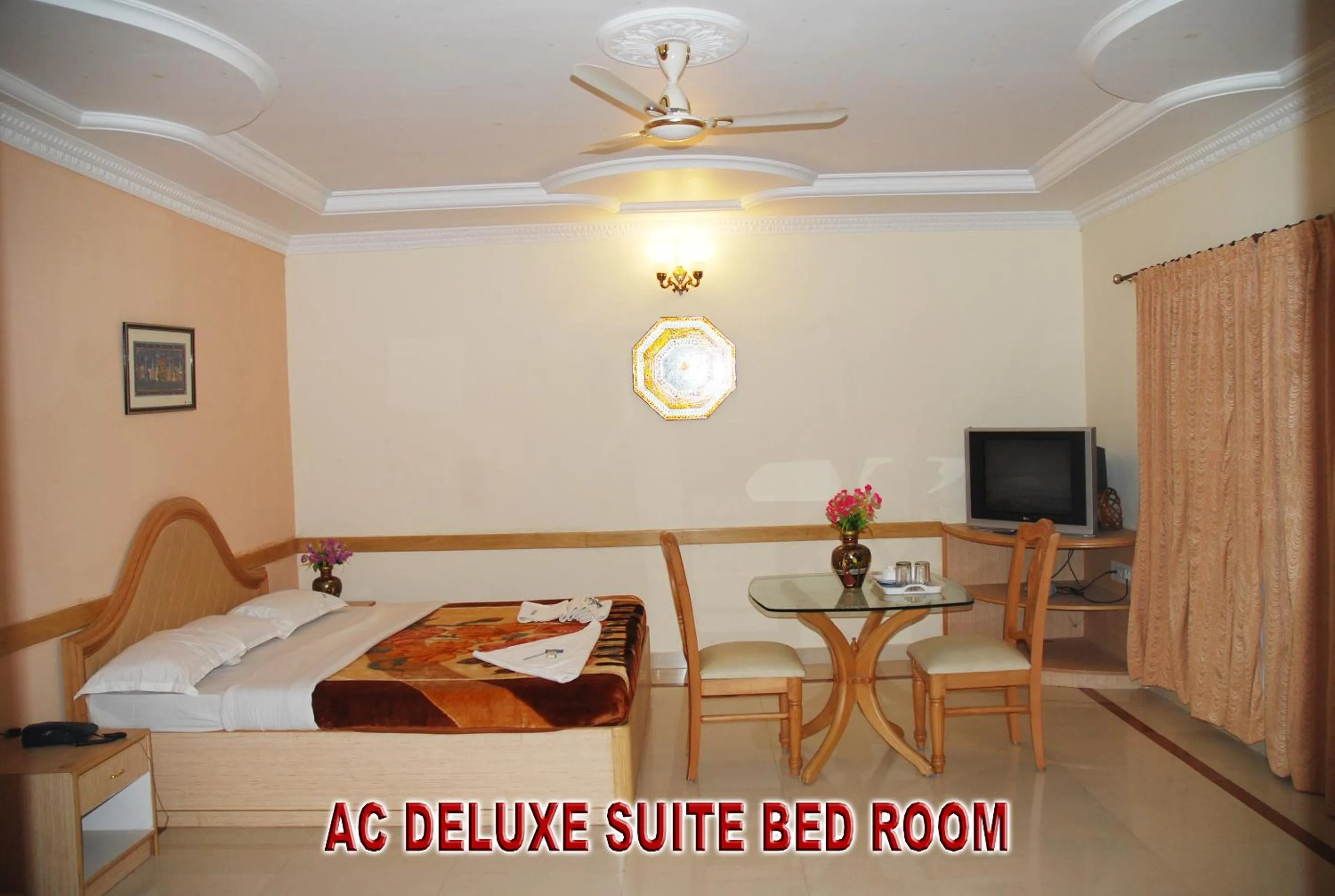 Bedroom in Kishkinda Heritage Resort