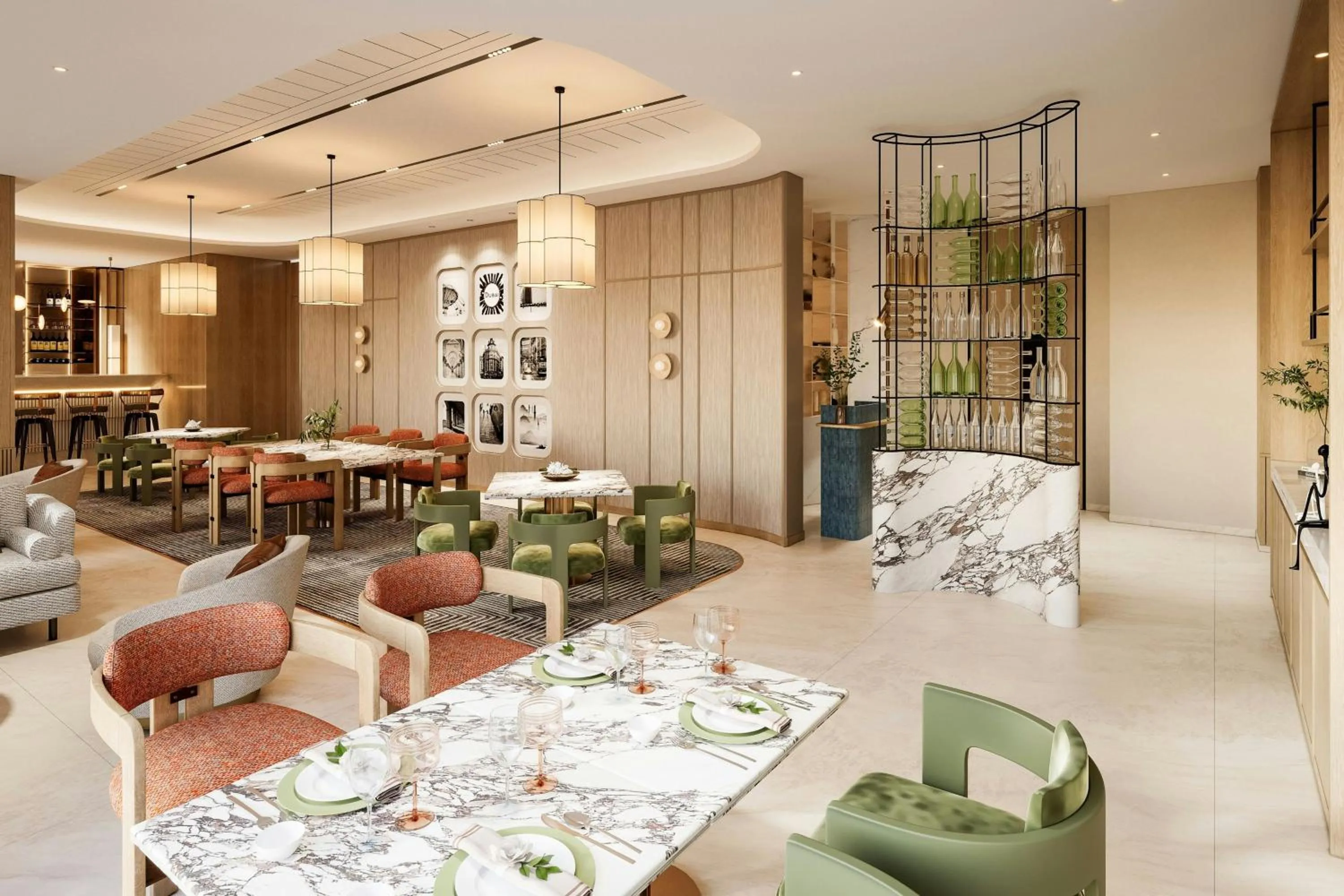 Lounge or bar in Vintage Grand Hotel Dubai