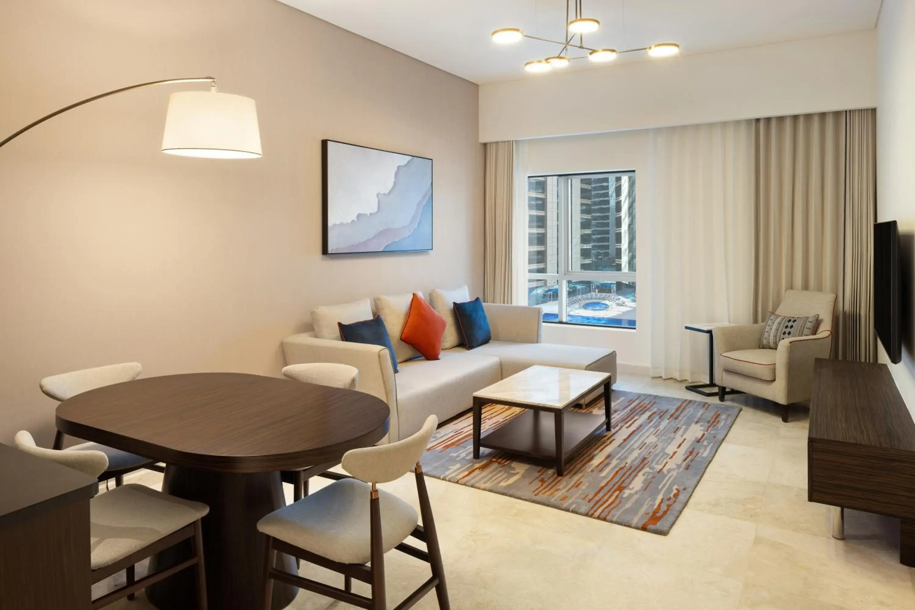 Living room in Vintage Grand Hotel Dubai Living room in Vintage Grand Hotel Dubai