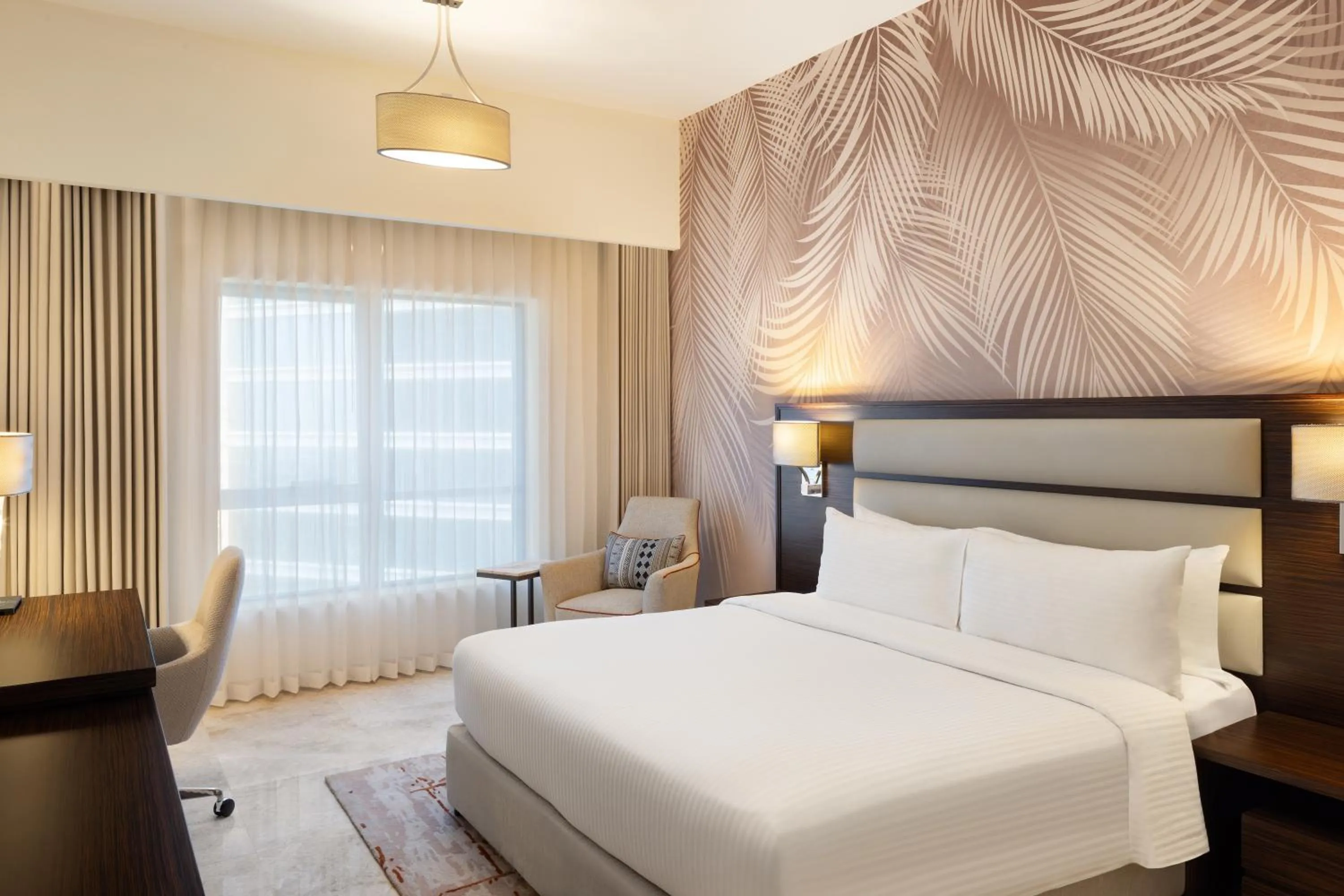 Bedroom, Bed in Vintage Grand Hotel Dubai