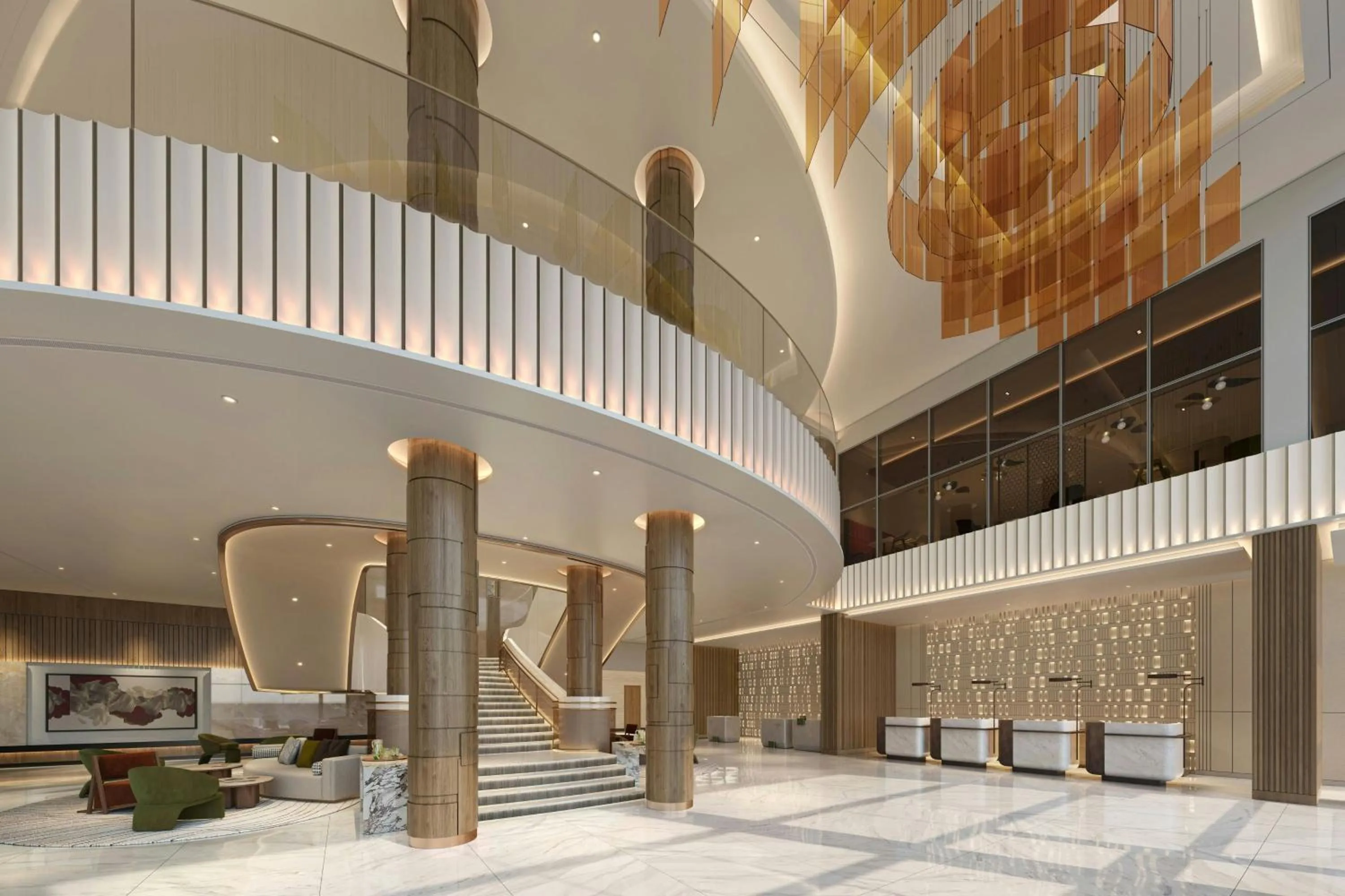 Lobby or reception in Vintage Grand Hotel Dubai