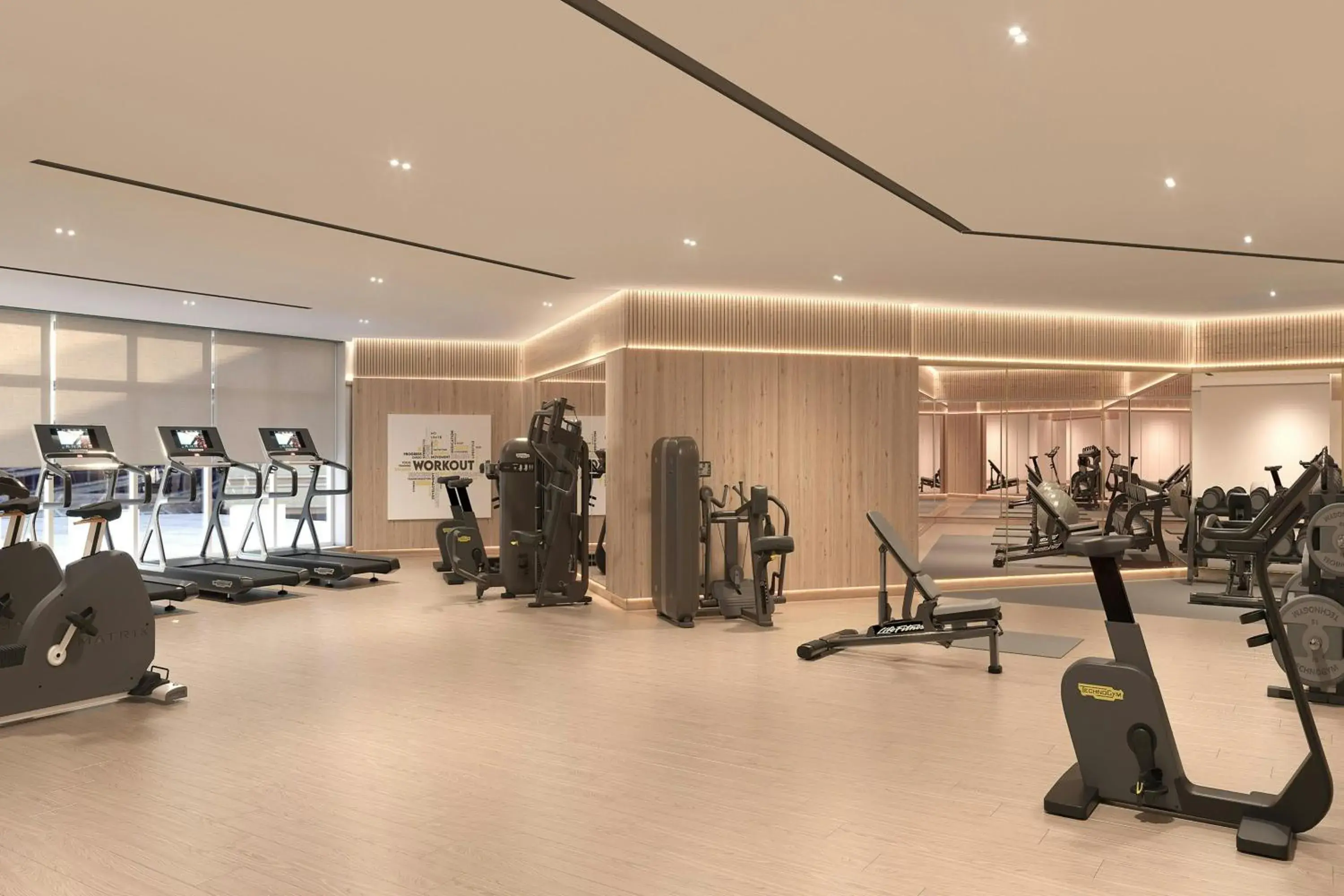 Fitness centre/facilities in Vintage Grand Hotel Dubai Fitness centre/facilities in Vintage Grand Hotel Dubai