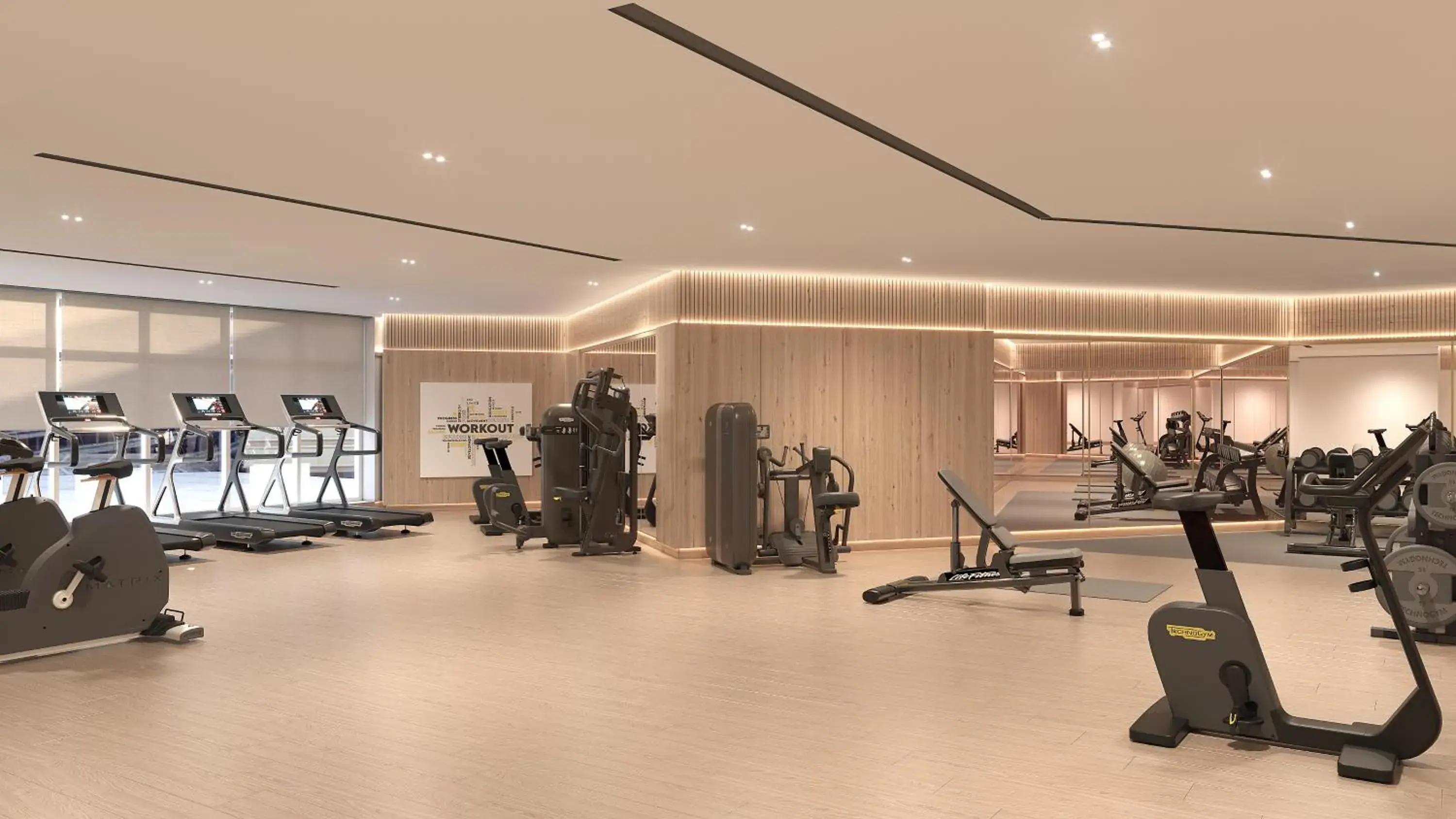 Fitness centre/facilities in Vintage Grand Hotel Dubai Fitness centre/facilities in Vintage Grand Hotel Dubai